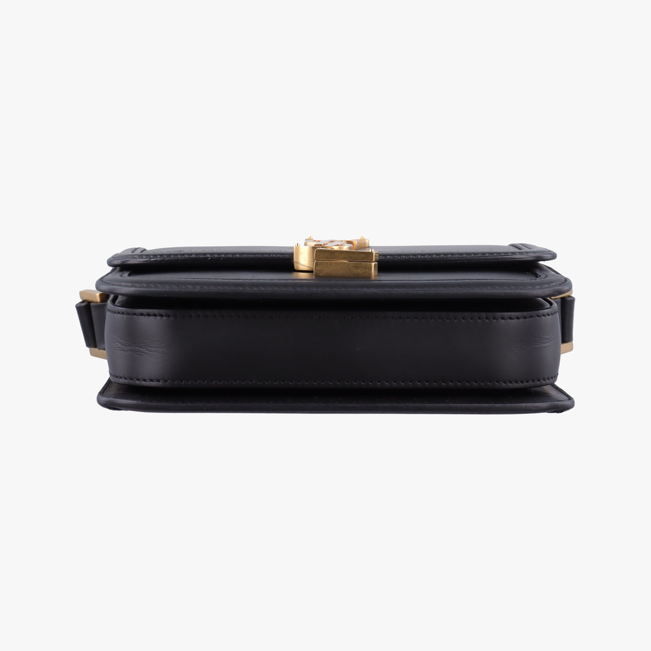 Vintage Yves Saint Laurent Solferino Black Leather 634306 shoulderbag | stylenewstar