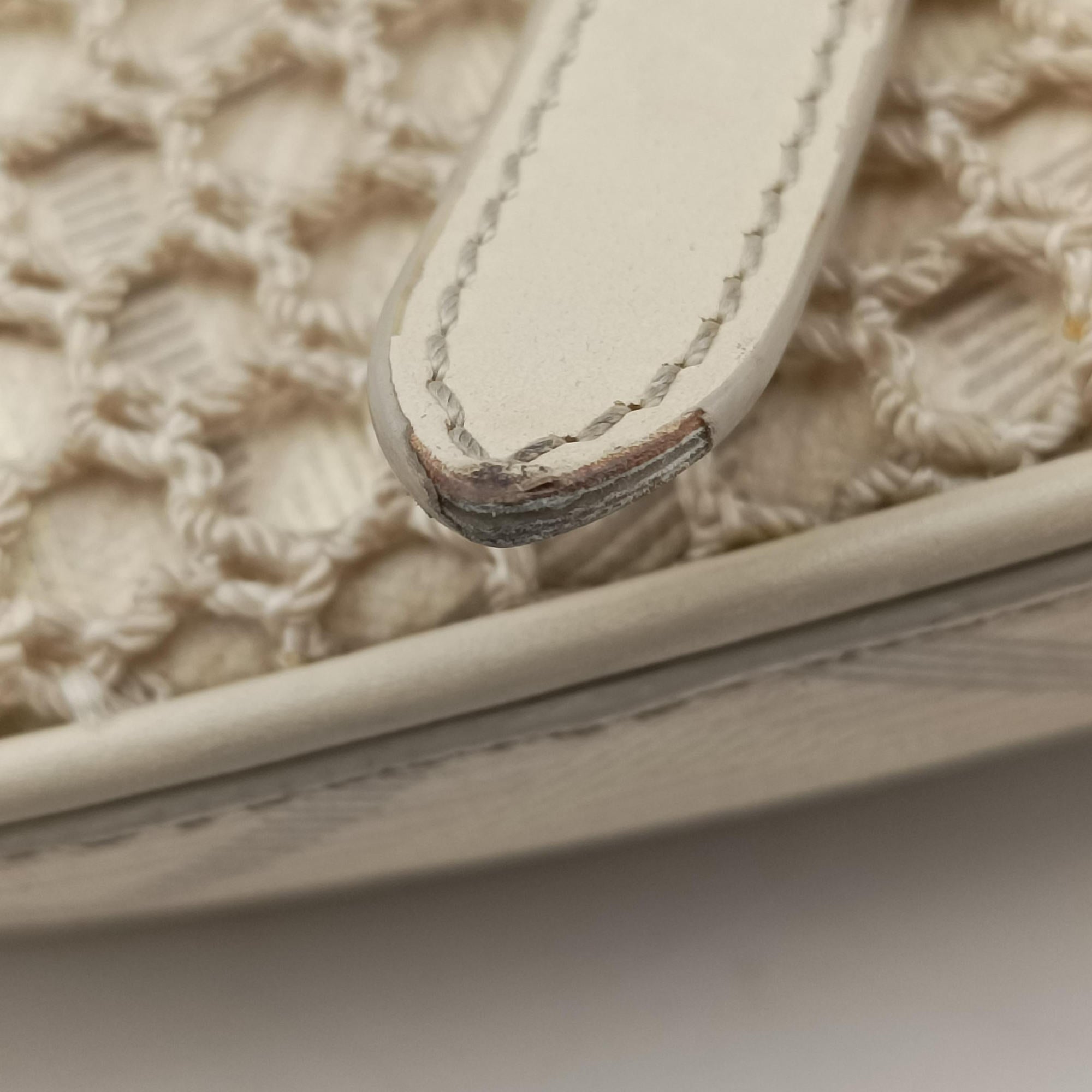 Pre-owned Christian Dior Saddle Beige PVC coated canvas × leather  bum bag/waist bag | stylenewstar