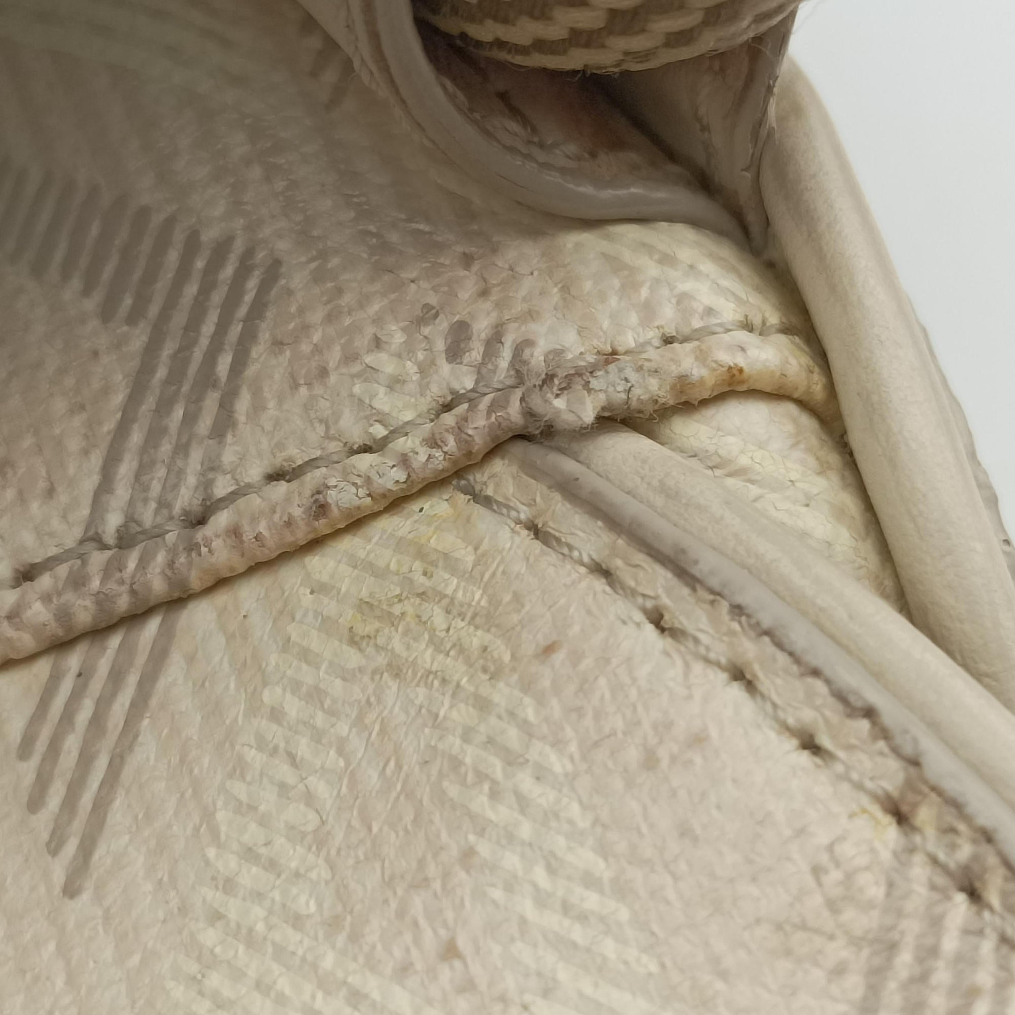 Pre-owned Christian Dior Saddle Beige PVC coated canvas × leather  bum bag/waist bag | stylenewstar