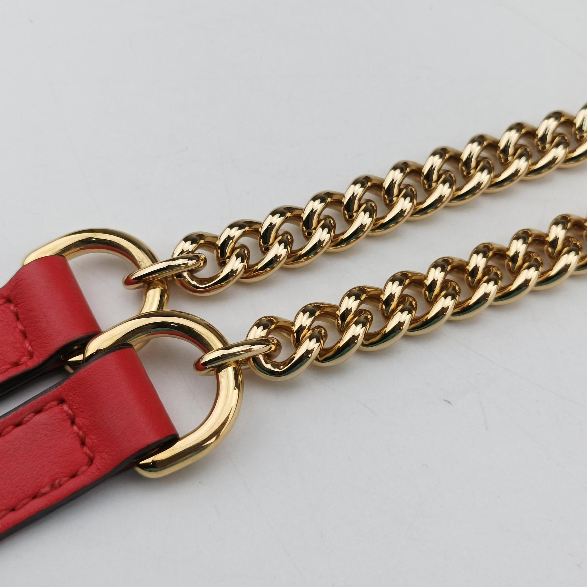 Pre-owned Gucci GG flora Padlock Bamboo Brown × Red PVC coated canvas×leather 603221 shoulderbag | stylenewstar