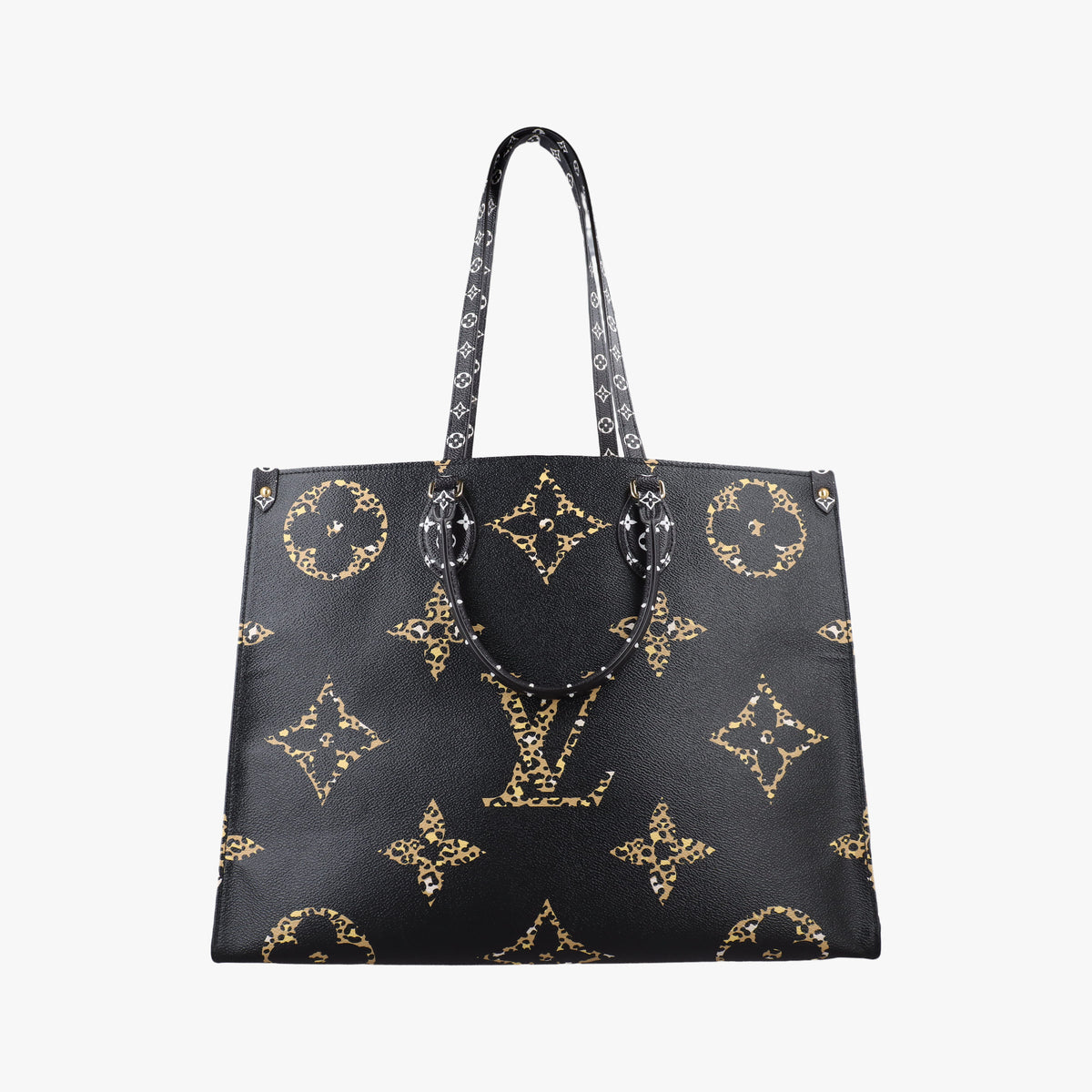 Pre-owned Louis Vuitton On The Go GM Multicolor Monogram Giant Jungle M44674 shoulderbag | stylenewstar
