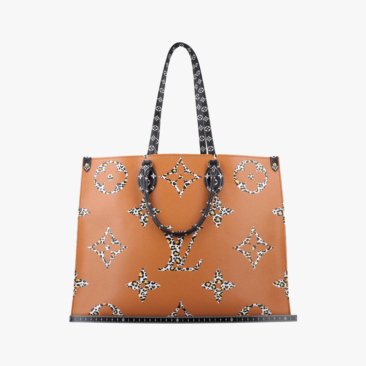 Pre-owned Louis Vuitton On The Go GM Multicolor Monogram Giant Jungle M44674 shoulderbag | stylenewstar
