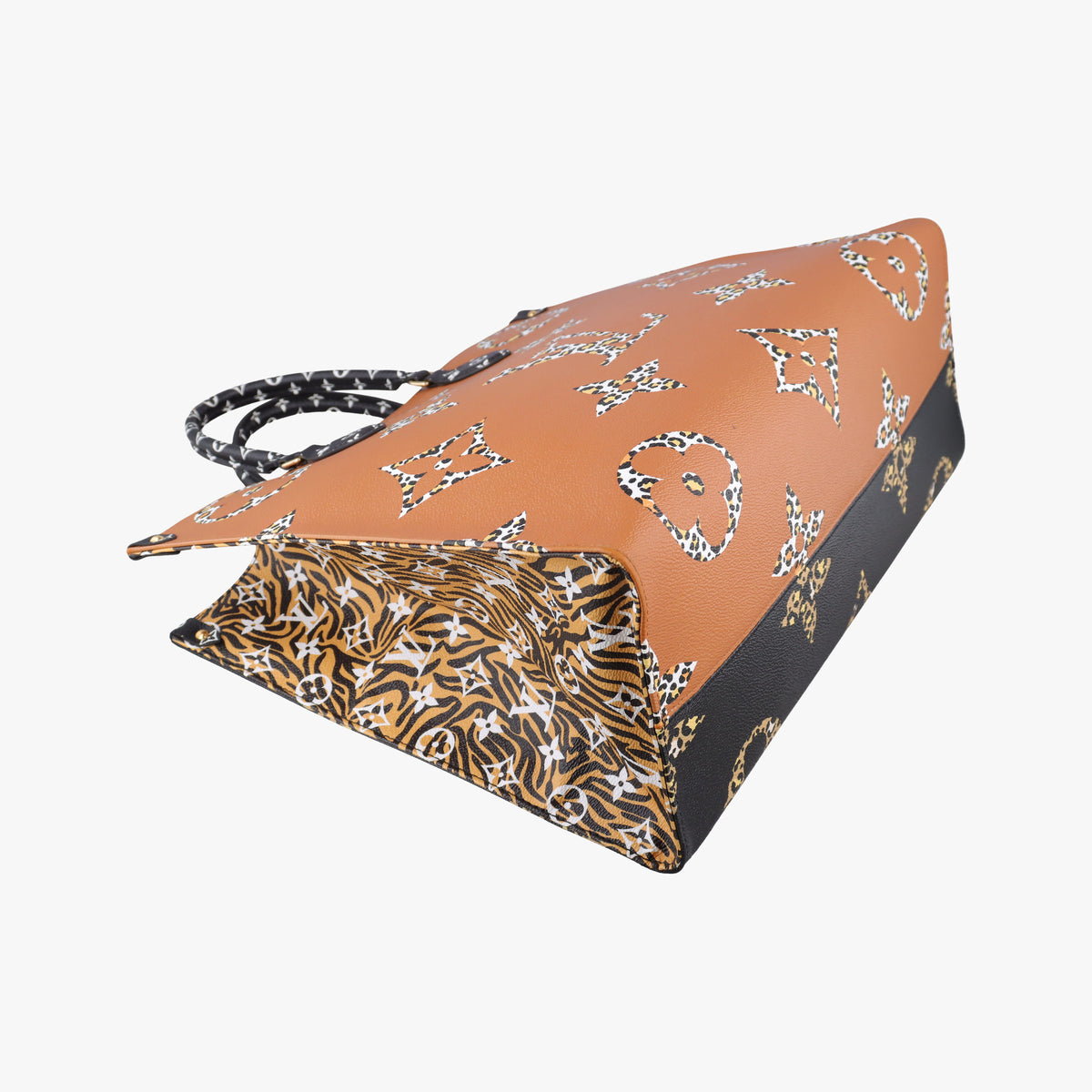 Pre-owned Louis Vuitton On The Go GM Multicolor Monogram Giant Jungle M44674 shoulderbag | stylenewstar