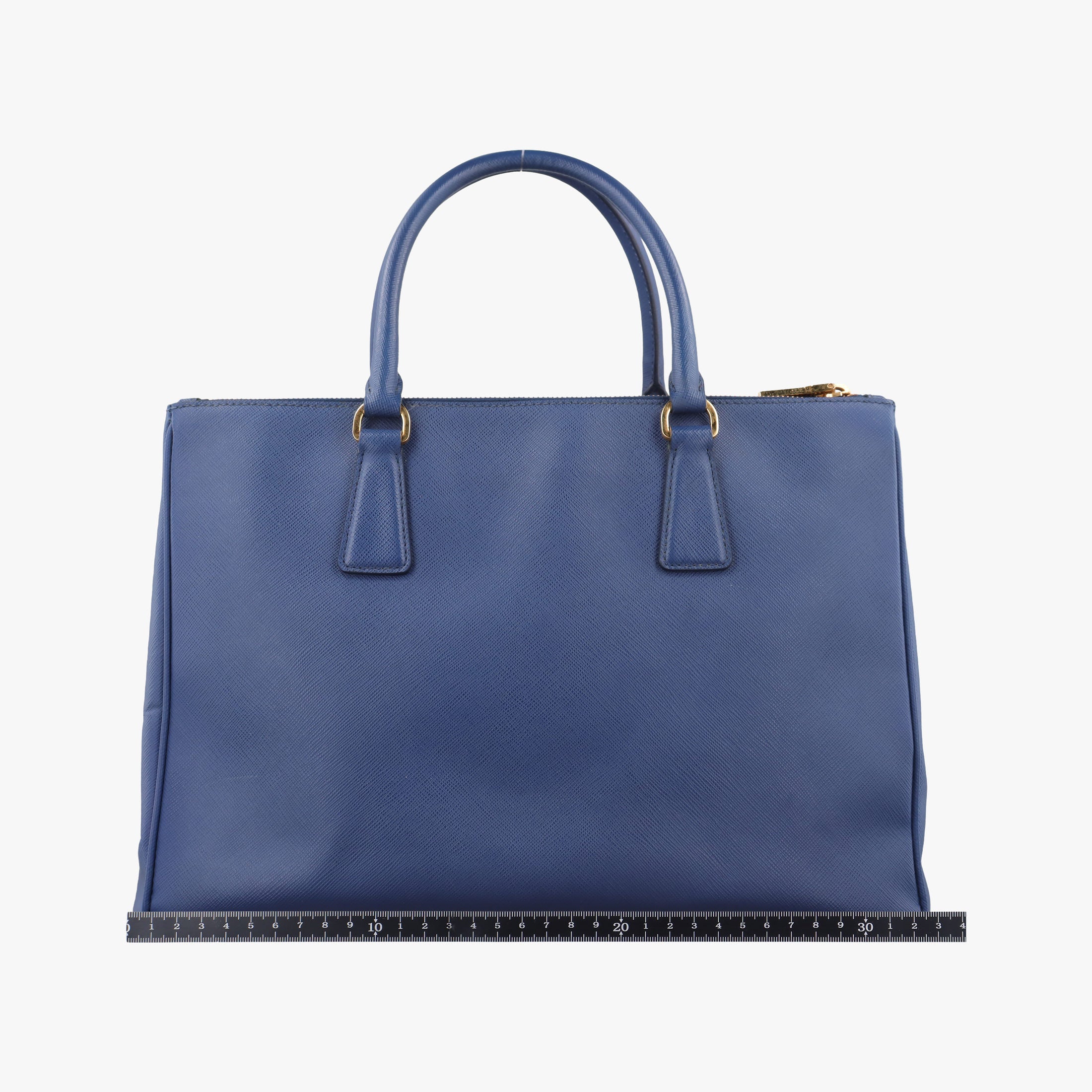 Vintage Prada Galleria Blue SAFFIANO Leather BN1786 handbag | stylenewstar