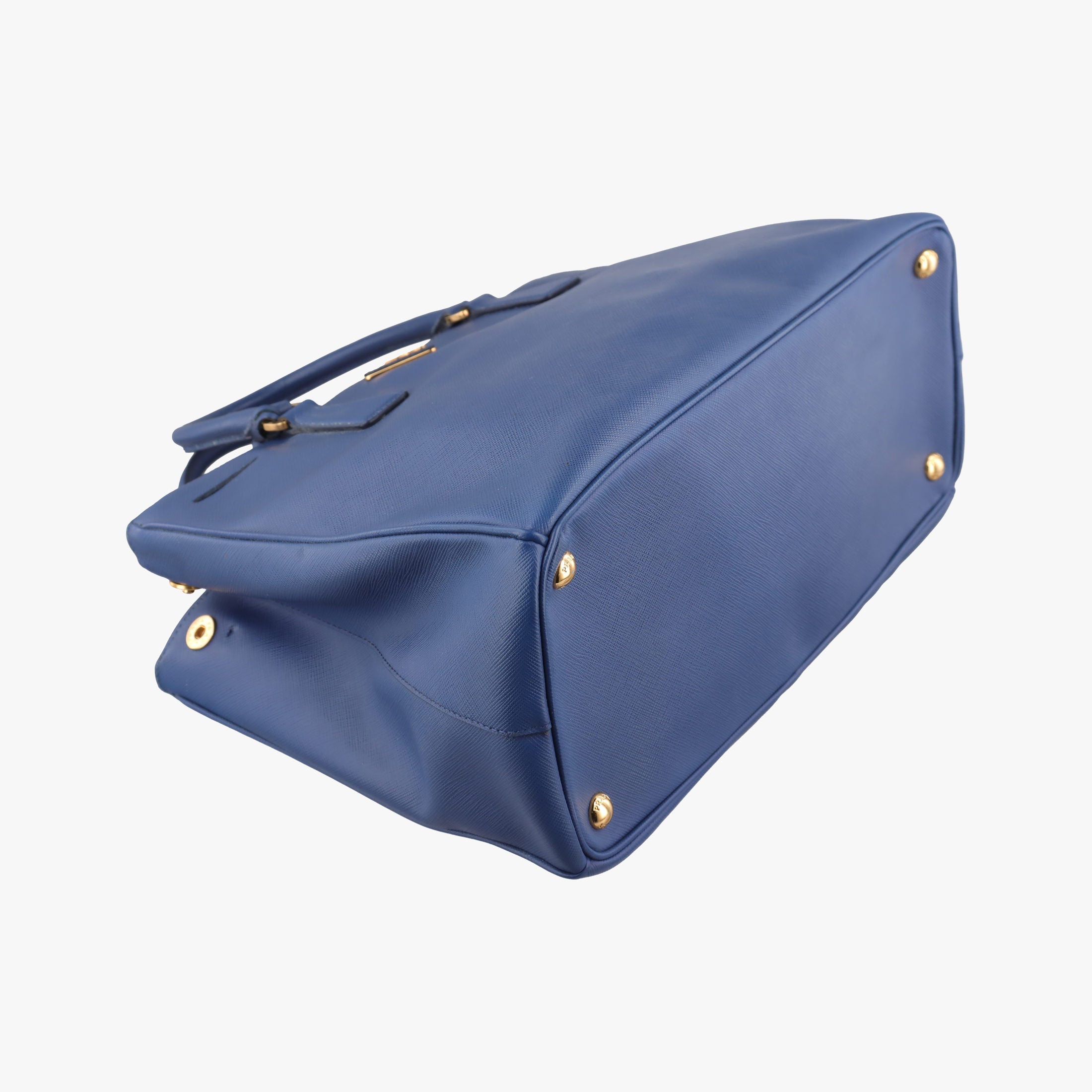 Vintage Prada Galleria Blue SAFFIANO Leather BN1786 handbag | stylenewstar