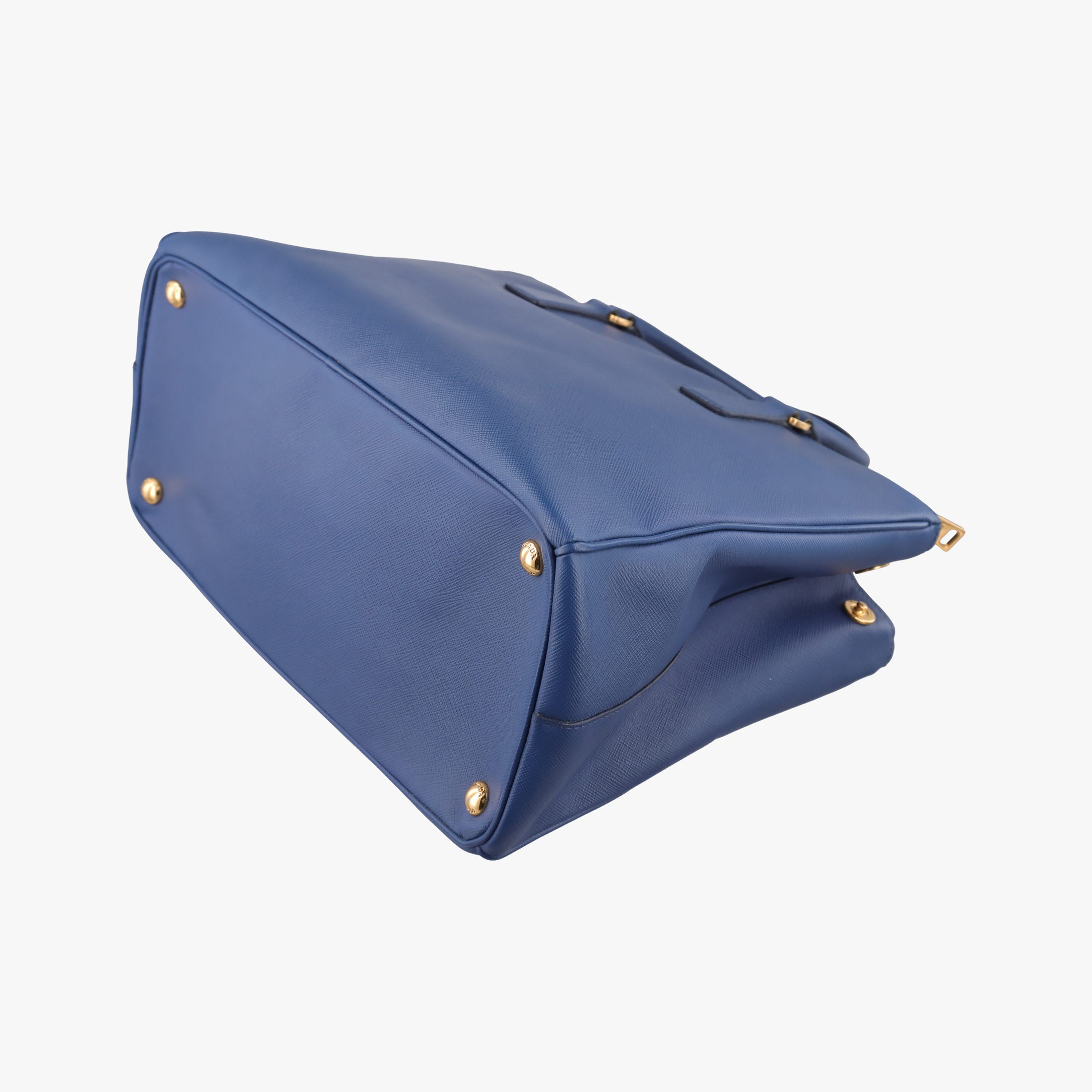 Vintage Prada Galleria Blue SAFFIANO Leather BN1786 handbag | stylenewstar