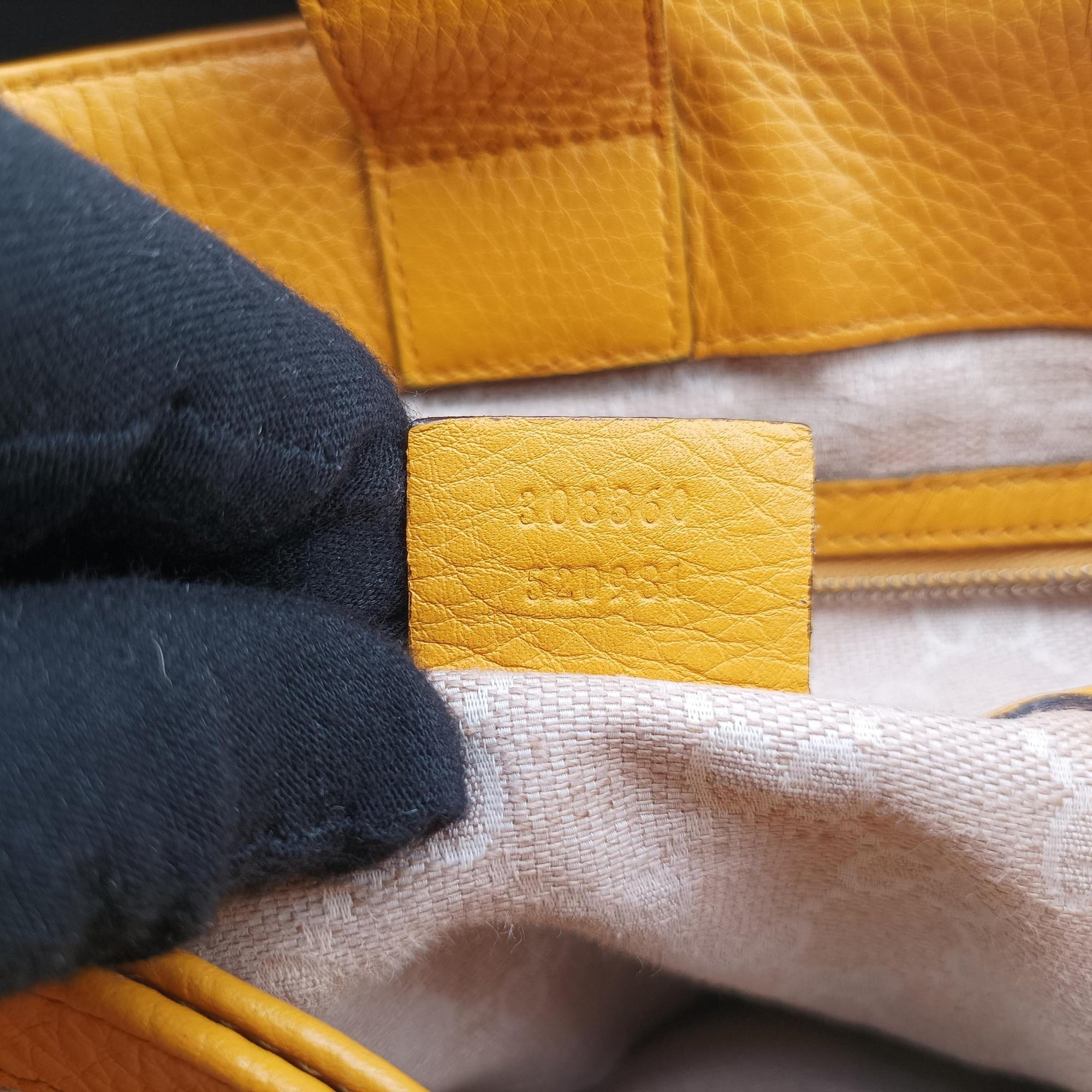 Secondhand Gucci Bamboo Yellow Leather 308360 shoulderbag | stylenewstar