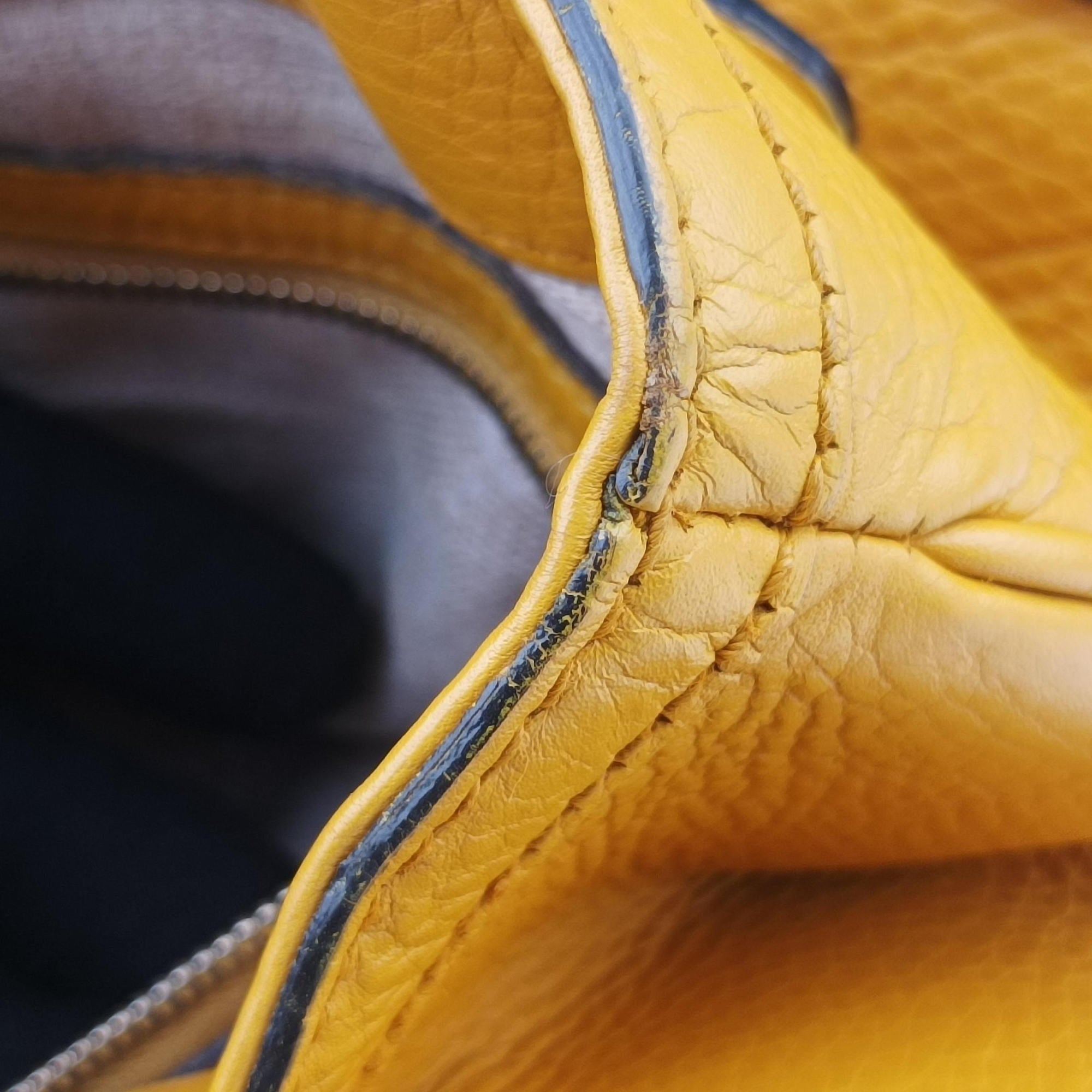 Secondhand Gucci Bamboo Yellow Leather 308360 shoulderbag | stylenewstar