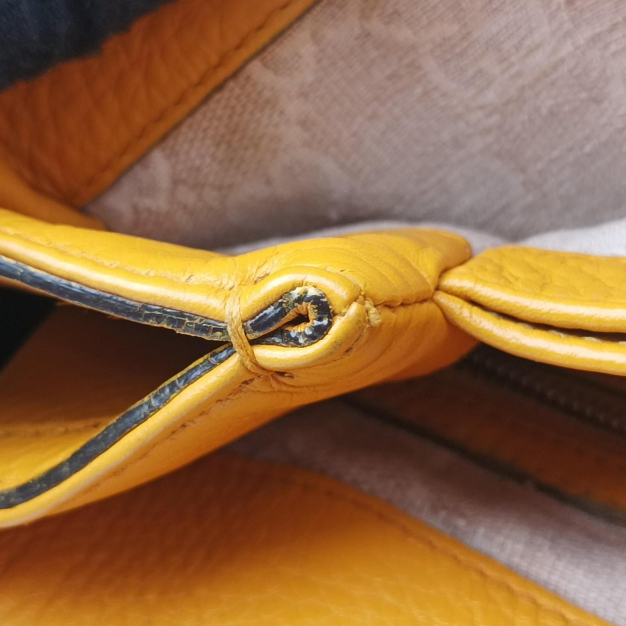 Secondhand Gucci Bamboo Yellow Leather 308360 shoulderbag | stylenewstar