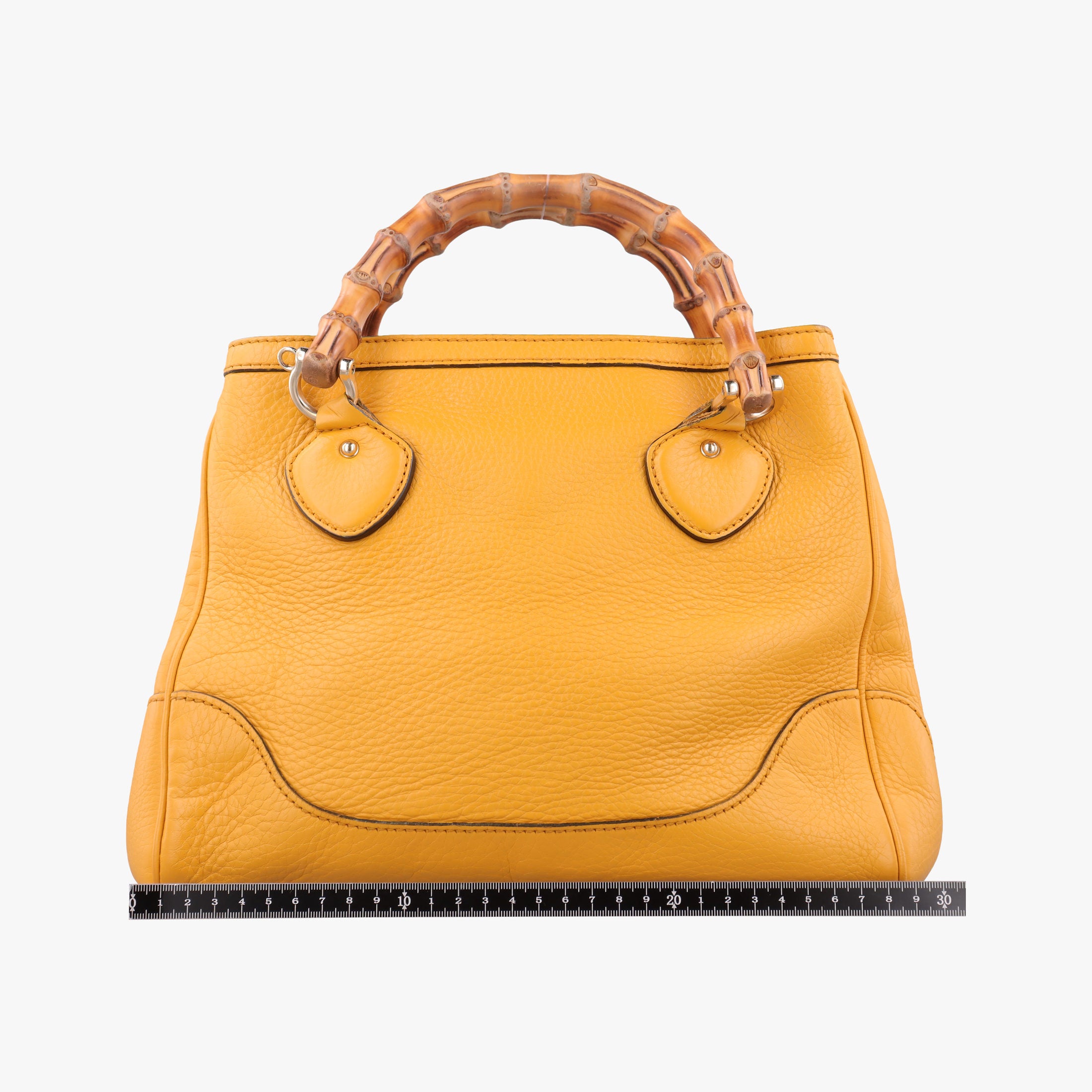 Secondhand Gucci Bamboo Yellow Leather 308360 shoulderbag | stylenewstar
