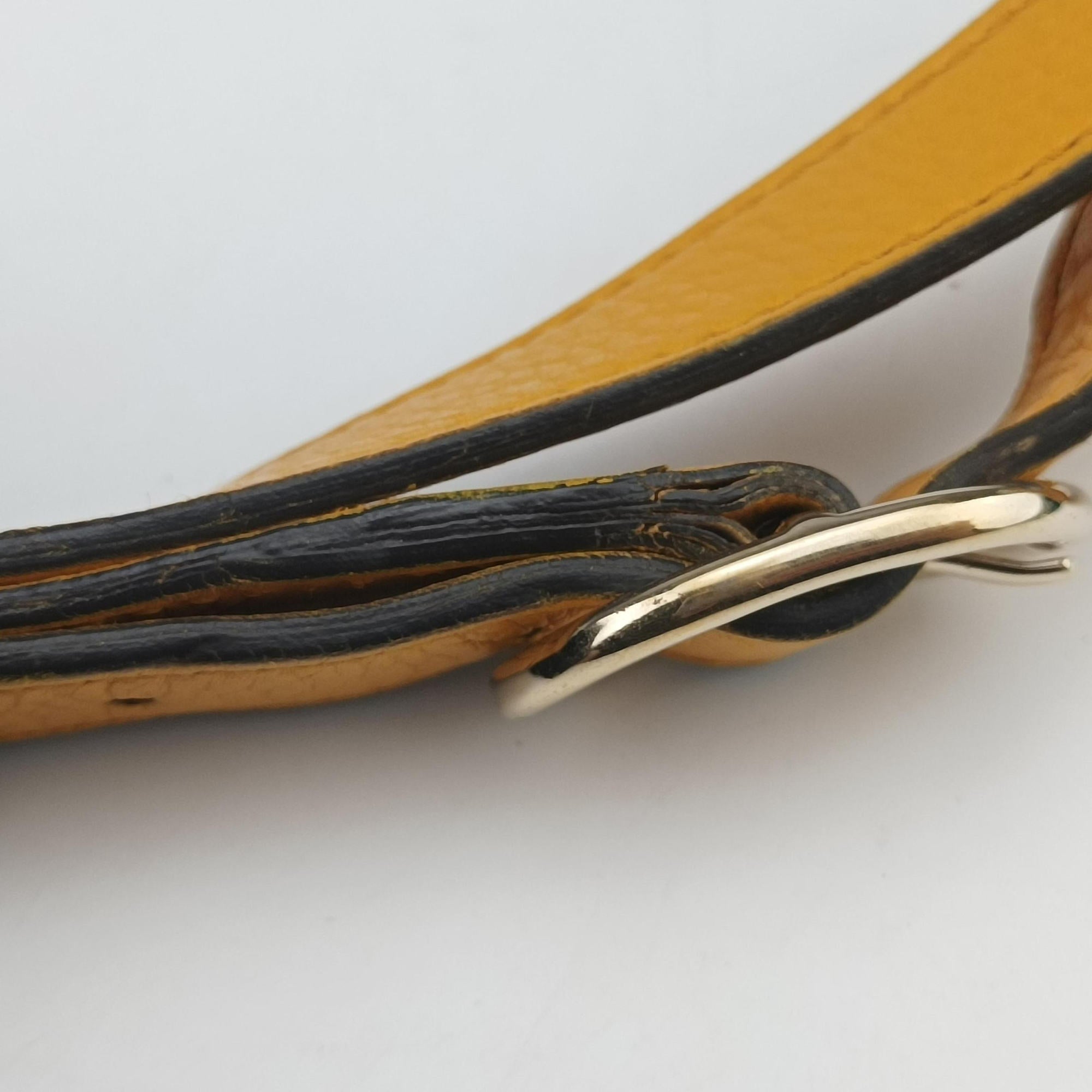 Secondhand Gucci Bamboo Yellow Leather 308360 shoulderbag | stylenewstar