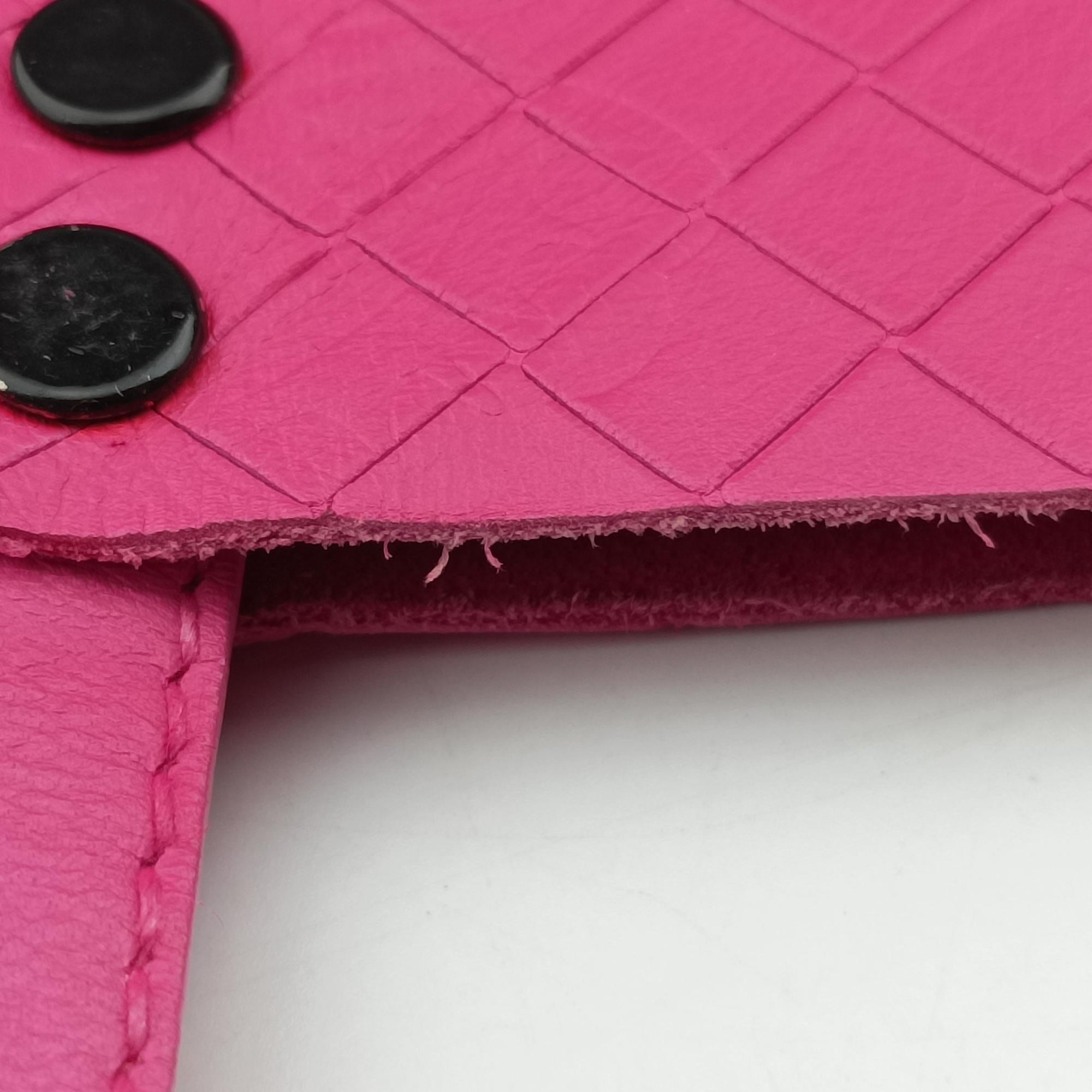 Pre-owned Bottega Veneta Intrecciato Rose lambskin  shoulderbag | stylenewstar