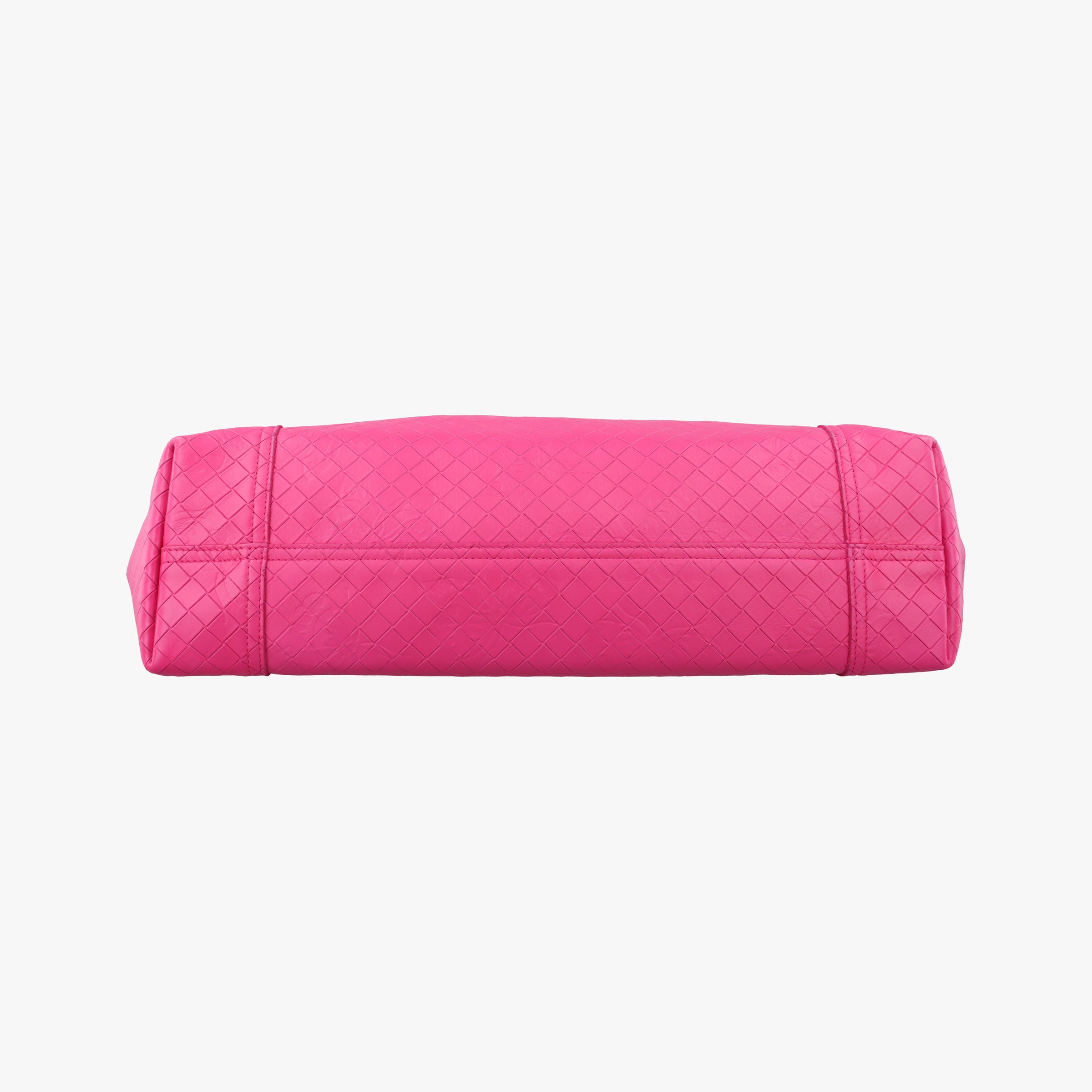 Pre-owned Bottega Veneta Intrecciato Rose lambskin  shoulderbag | stylenewstar