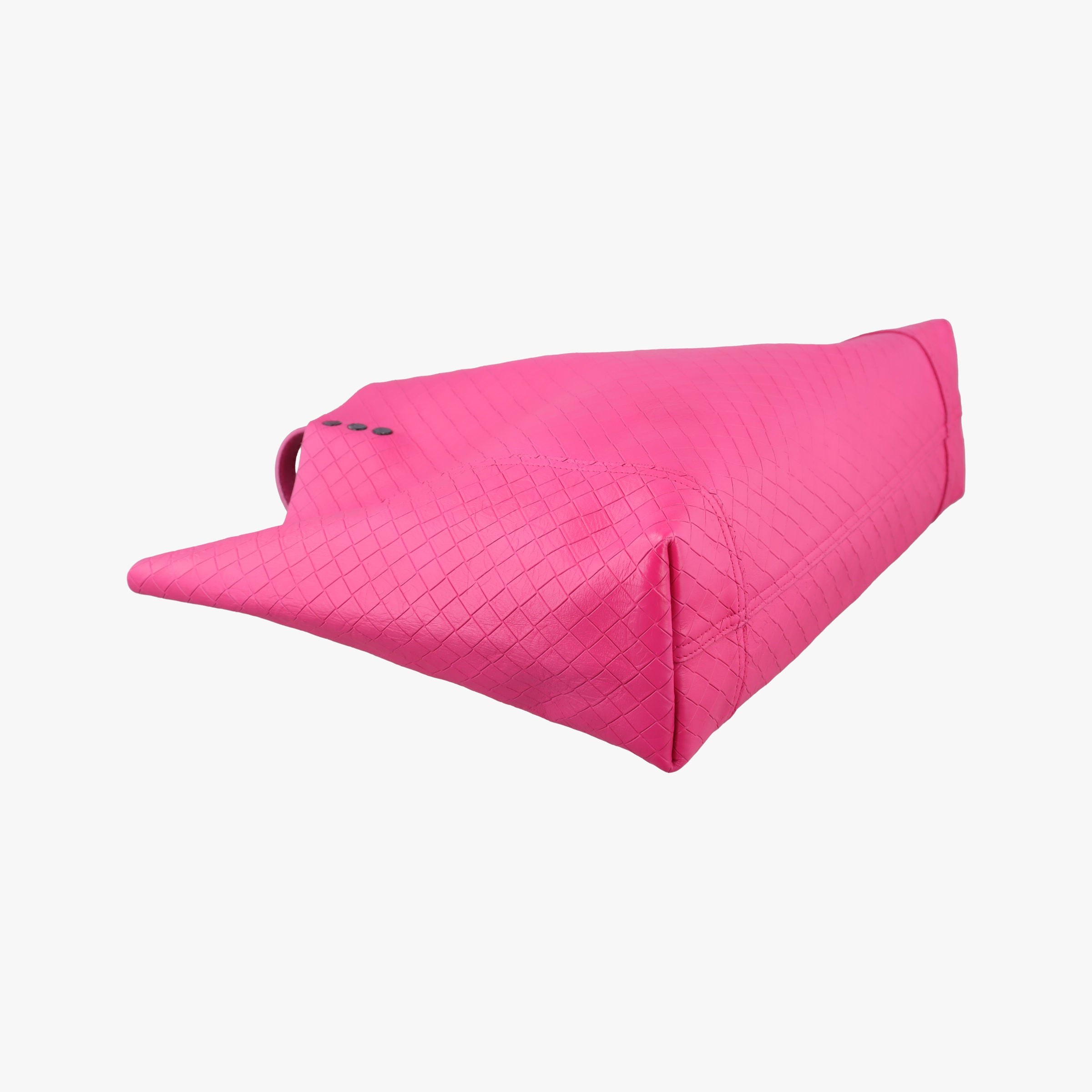 Pre-owned Bottega Veneta Intrecciato Rose lambskin  shoulderbag | stylenewstar