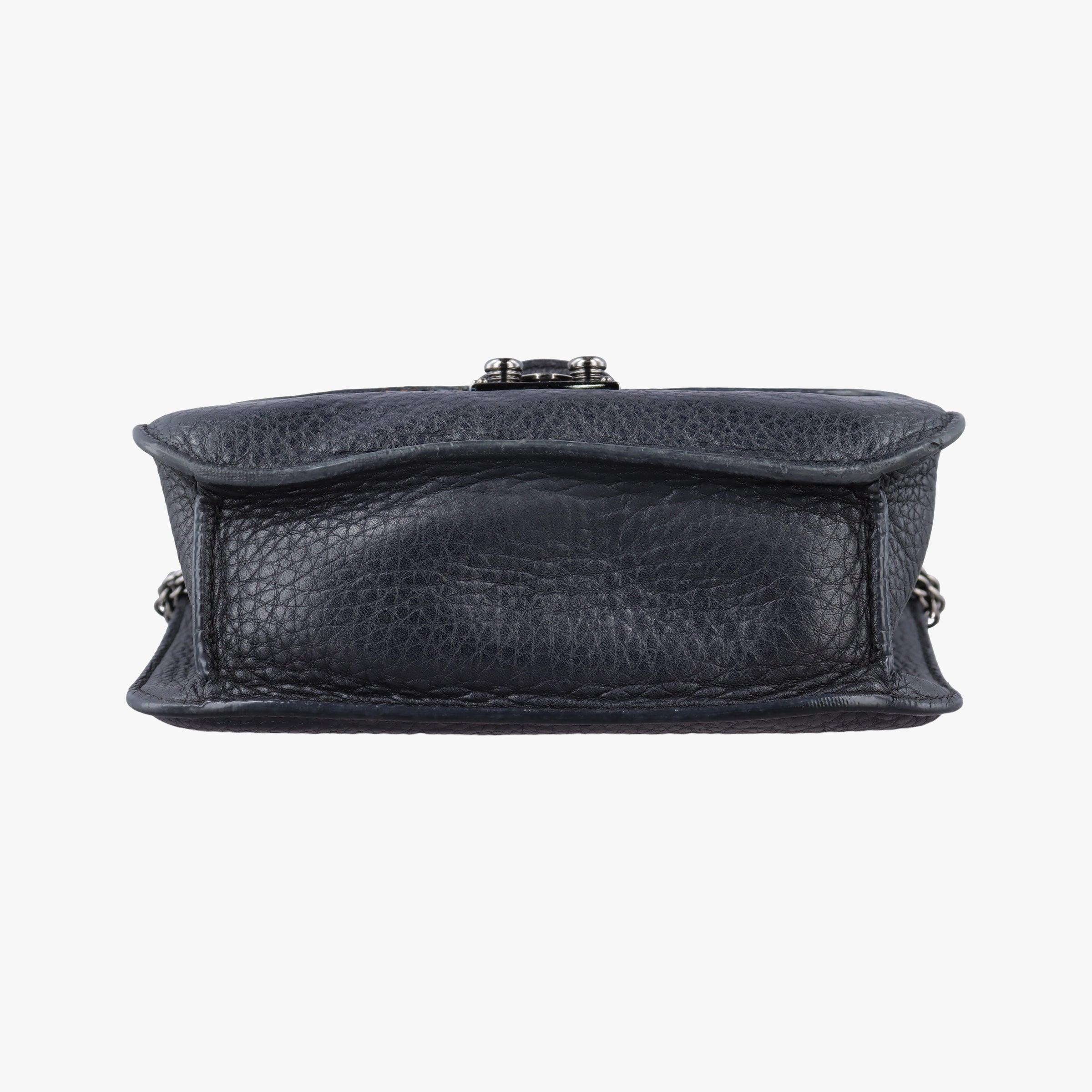 Secondhand Valentino Rockstud Glam Lock Black Leather  shoulderbag | stylenewstar