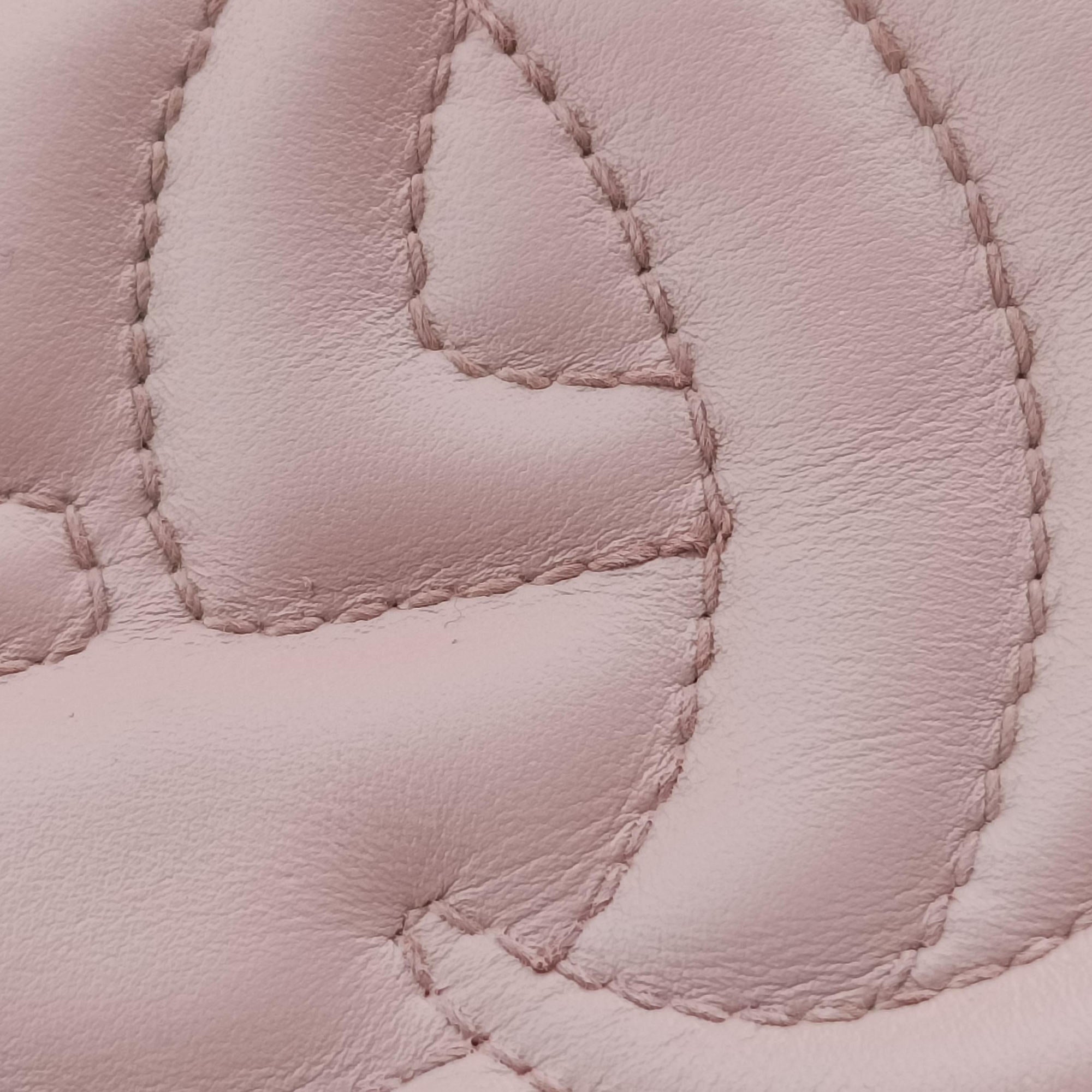 Pre-owned Gucci GG Marmont Pink Leather 448065 shoulderbag | stylenewstar