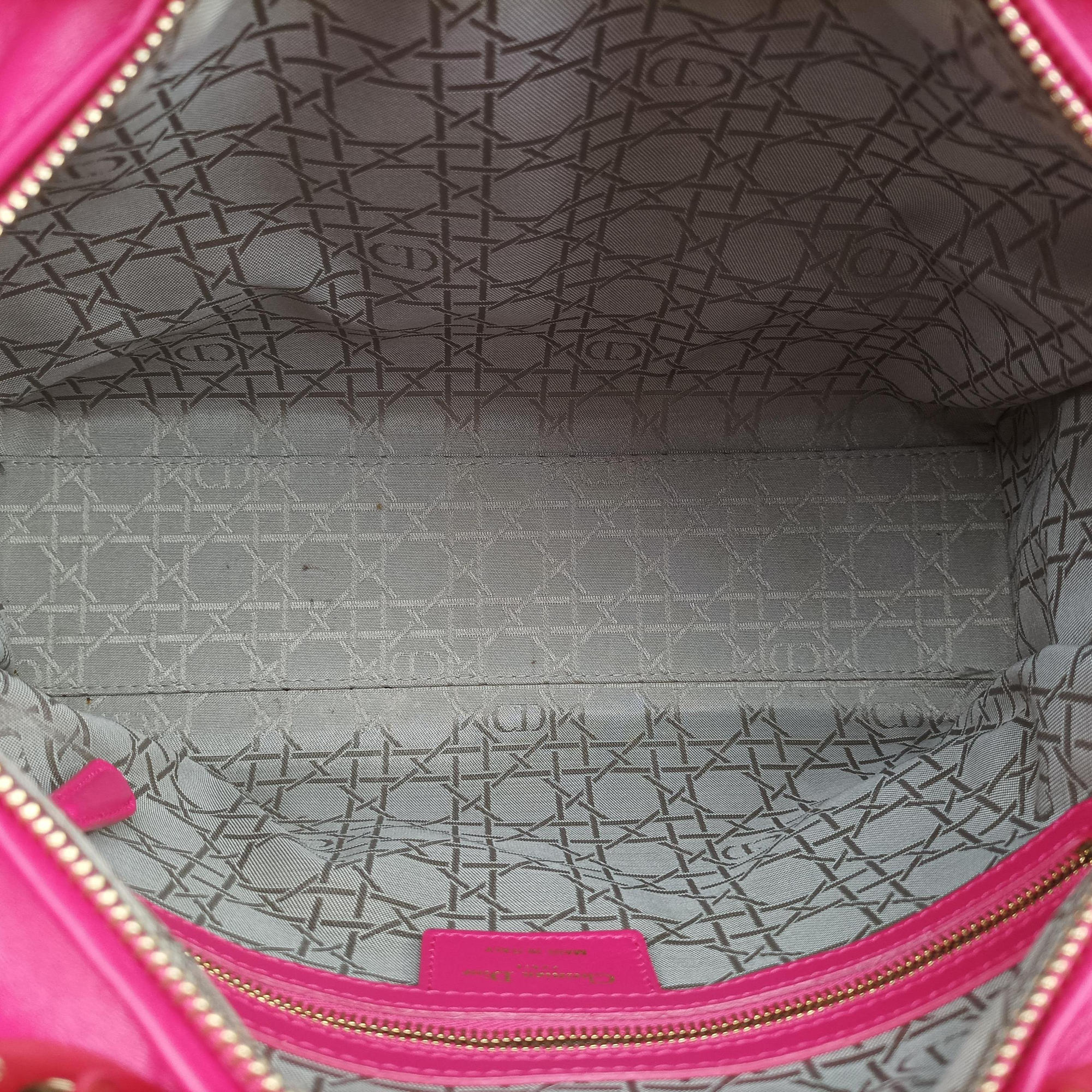 Secondhand Christian Dior Lady Dior Rose lambskin  shoulderbag | stylenewstar