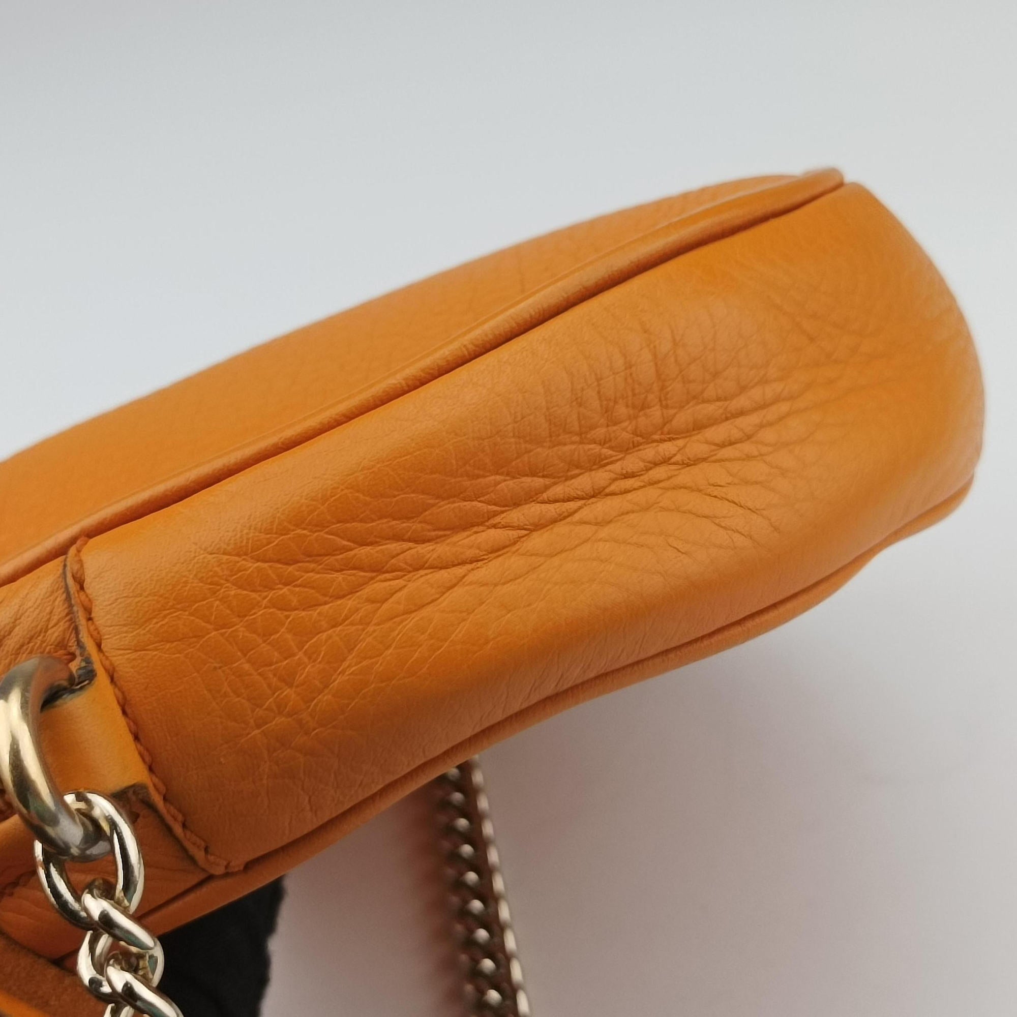 Secondhand Gucci Soho Yellow Leather 353965 shoulderbag | stylenewstar