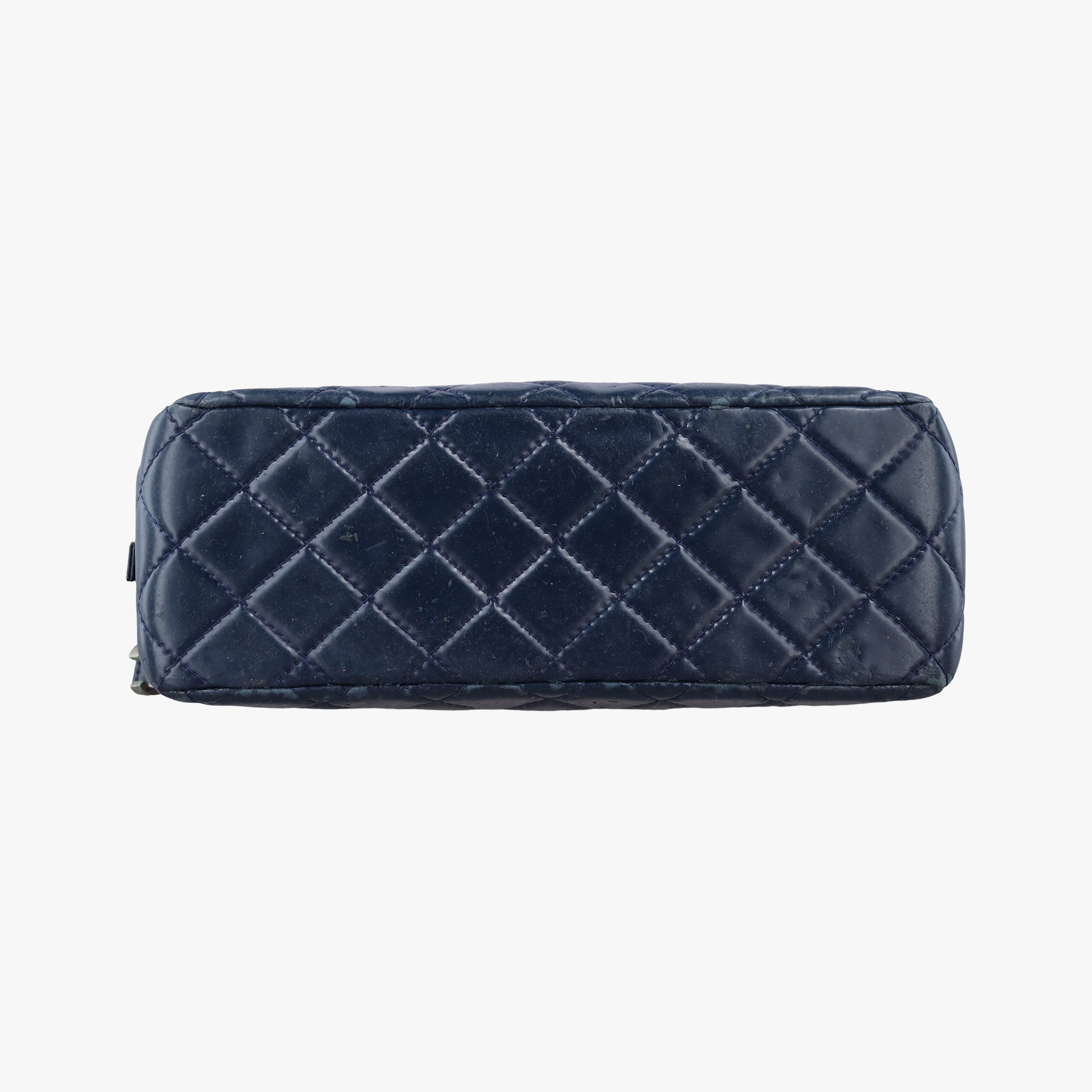 Pre-owned Chanel Matrasse Blue Leather A49274 shoulderbag | stylenewstar