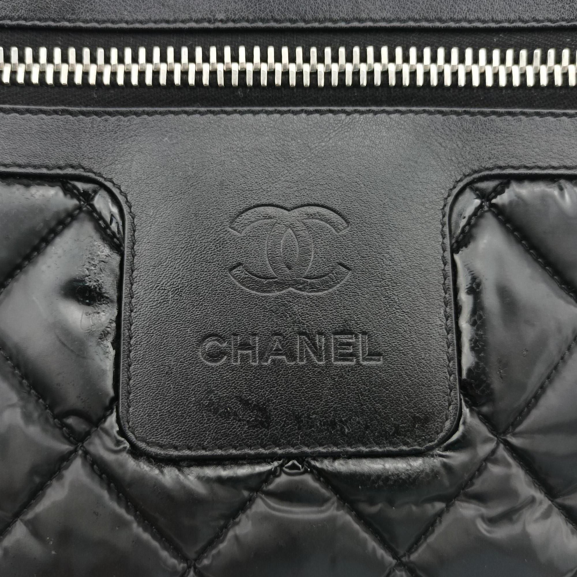 Secondhand Chanel Coco Cocoon Black nylon A48610 handbag | stylenewstar