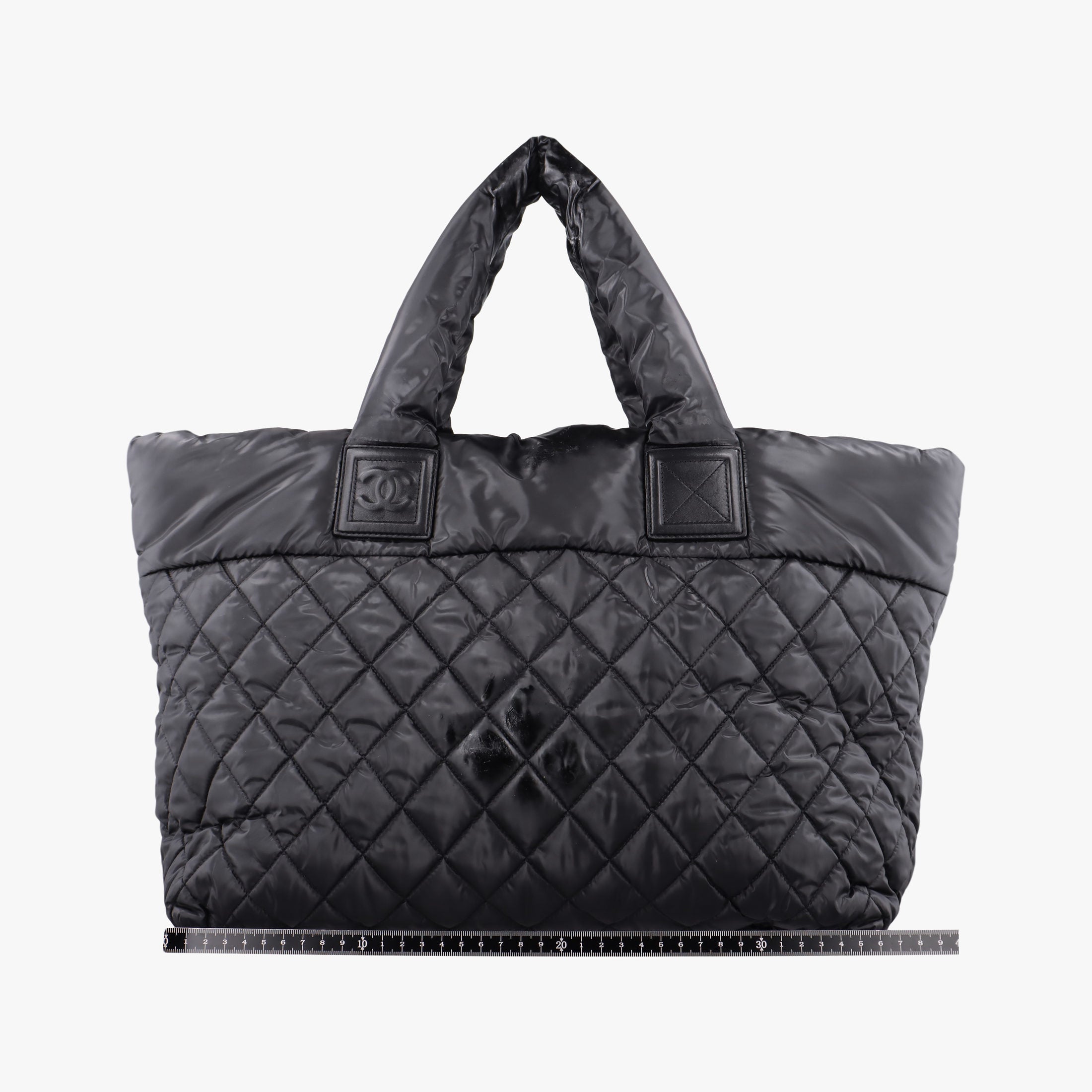 Secondhand Chanel Coco Cocoon Black nylon A48610 handbag | stylenewstar