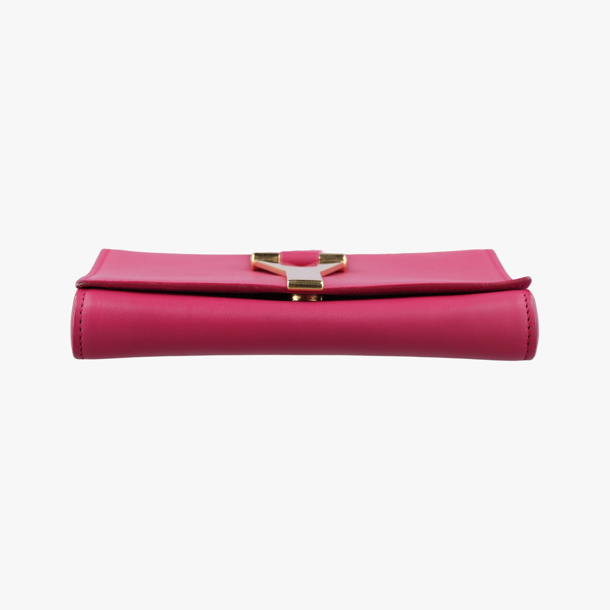 Vintage Yves Saint Laurent ChYc Mini Y Line Classic Cabasique WOC Rose Leather 311215 shoulderbag | stylenewstar