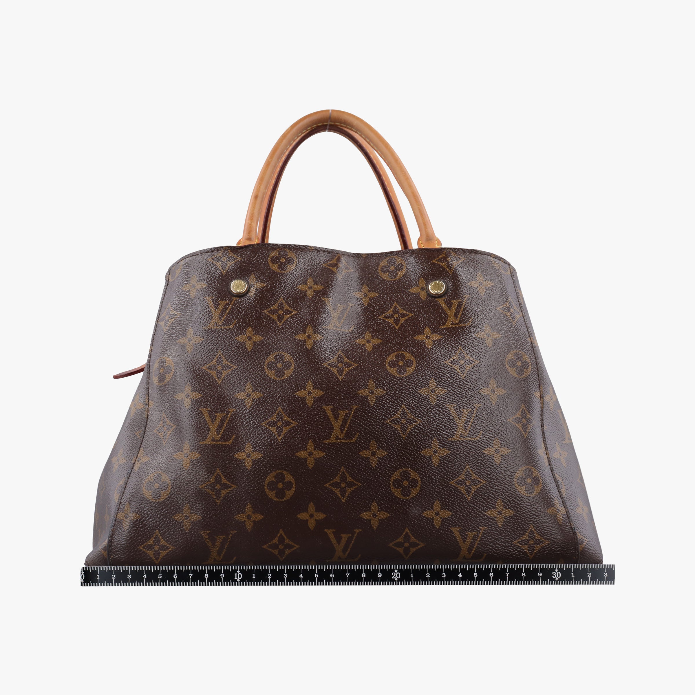 Secondhand Louis Vuitton MONTAIGNE MM Brown Monogram Canvas M41056 shoulderbag | stylenewstar
