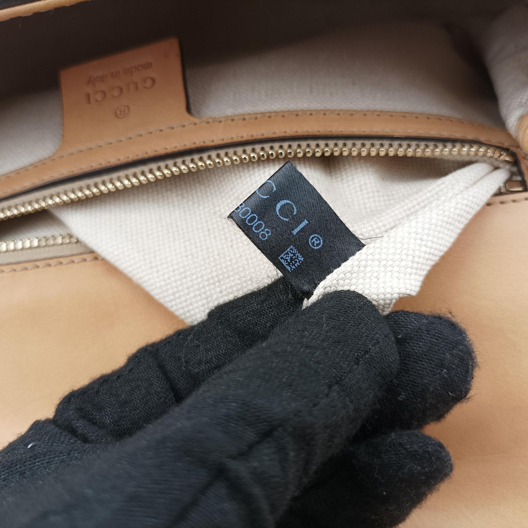 Secondhand Gucci New Bamboo Multicolour ponyhair×leather 254884 shoulderbag | stylenewstar