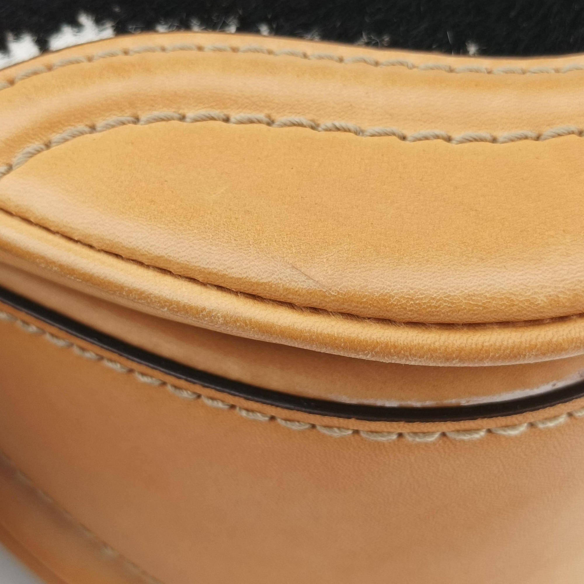 Secondhand Gucci New Bamboo Multicolour ponyhair×leather 254884 shoulderbag | stylenewstar