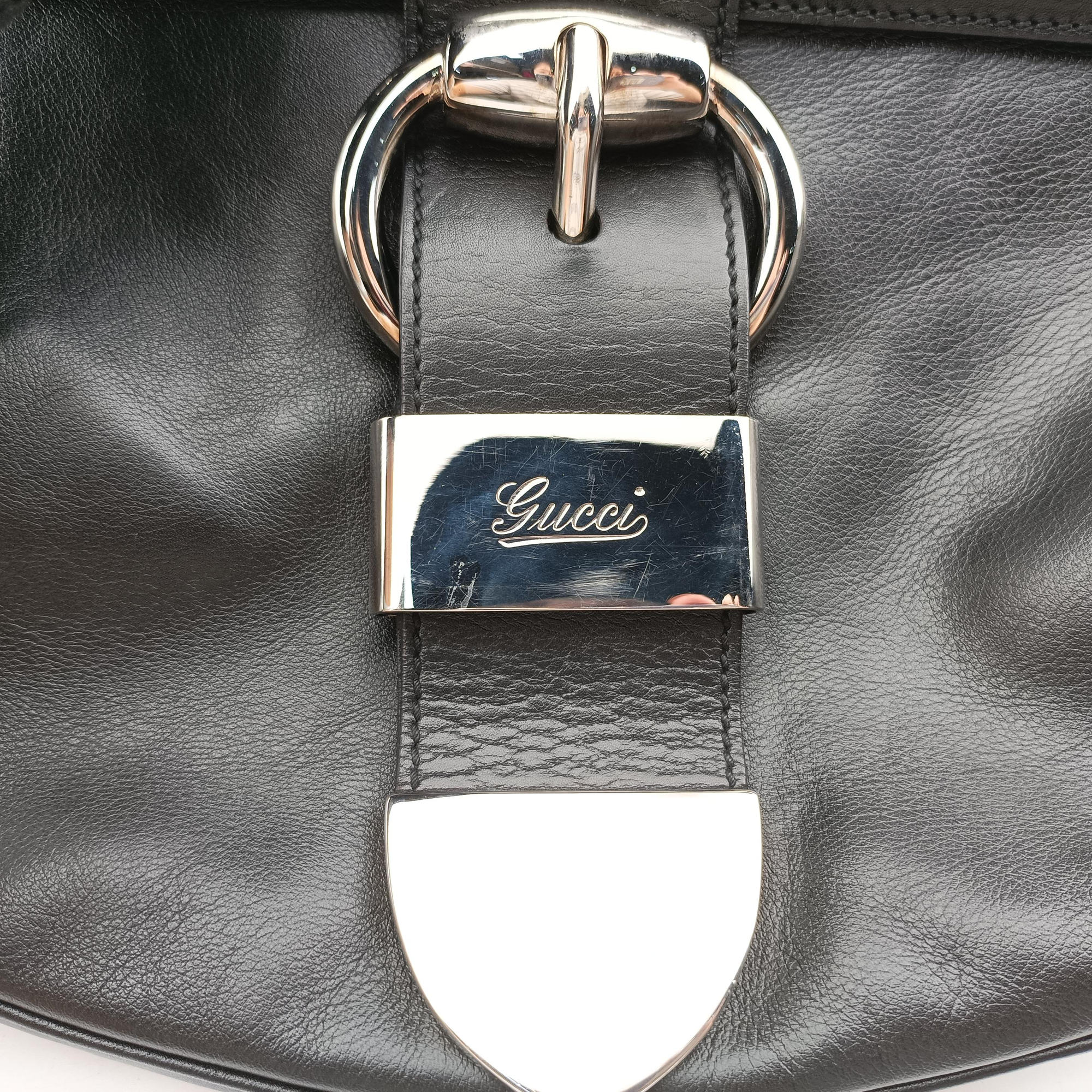Secondhand Gucci Romy Messenger Black Leather 177106 shoulderbag | stylenewstar