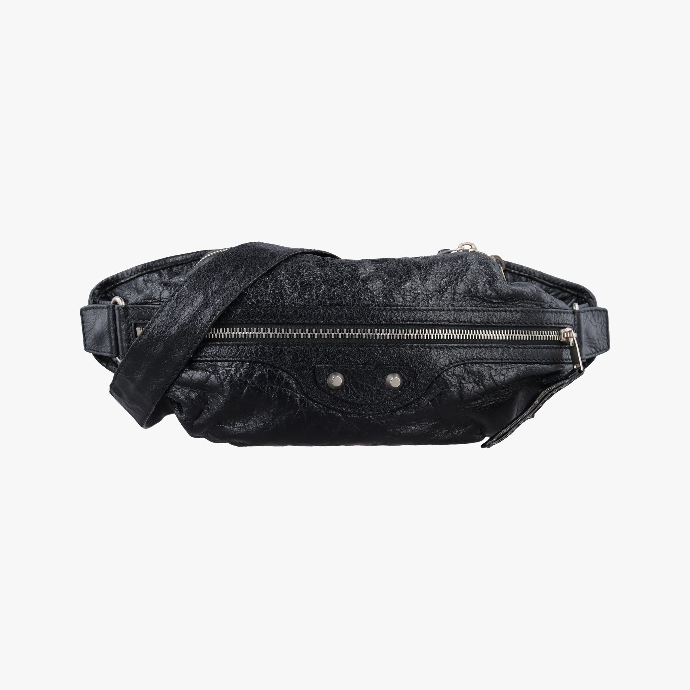 Vintage Balenciaga Classic Neo Lift Black Lambskin 341628 bum bag/waist bag | stylenewstar