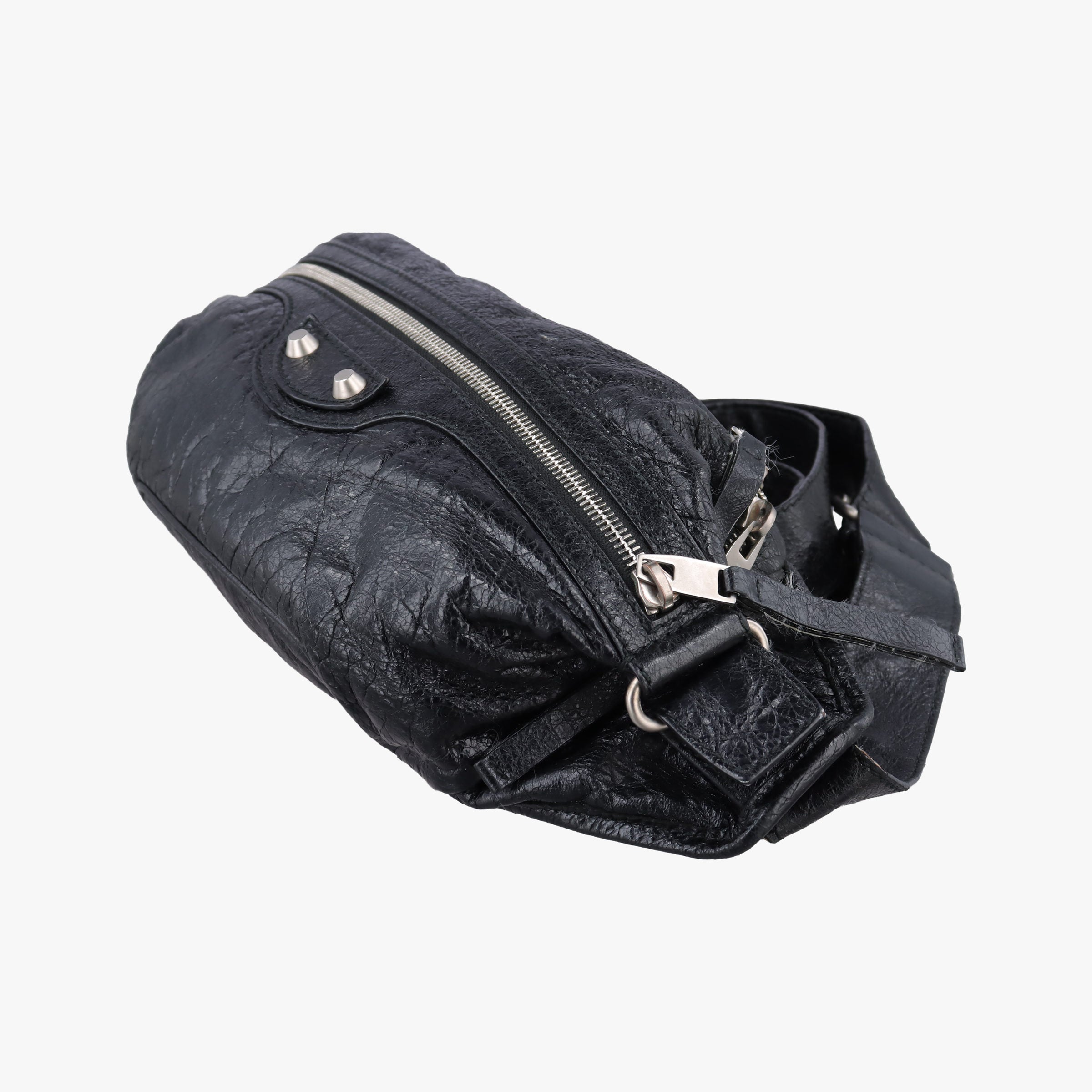 Vintage Balenciaga Classic Neo Lift Black Lambskin 341628 bum bag/waist bag | stylenewstar