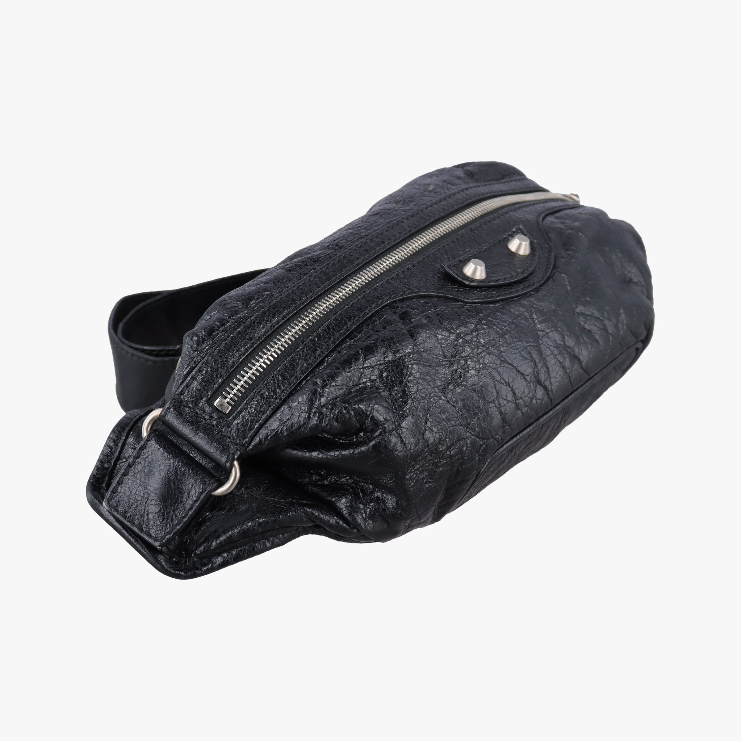 Vintage Balenciaga Classic Neo Lift Black Lambskin 341628 bum bag/waist bag | stylenewstar