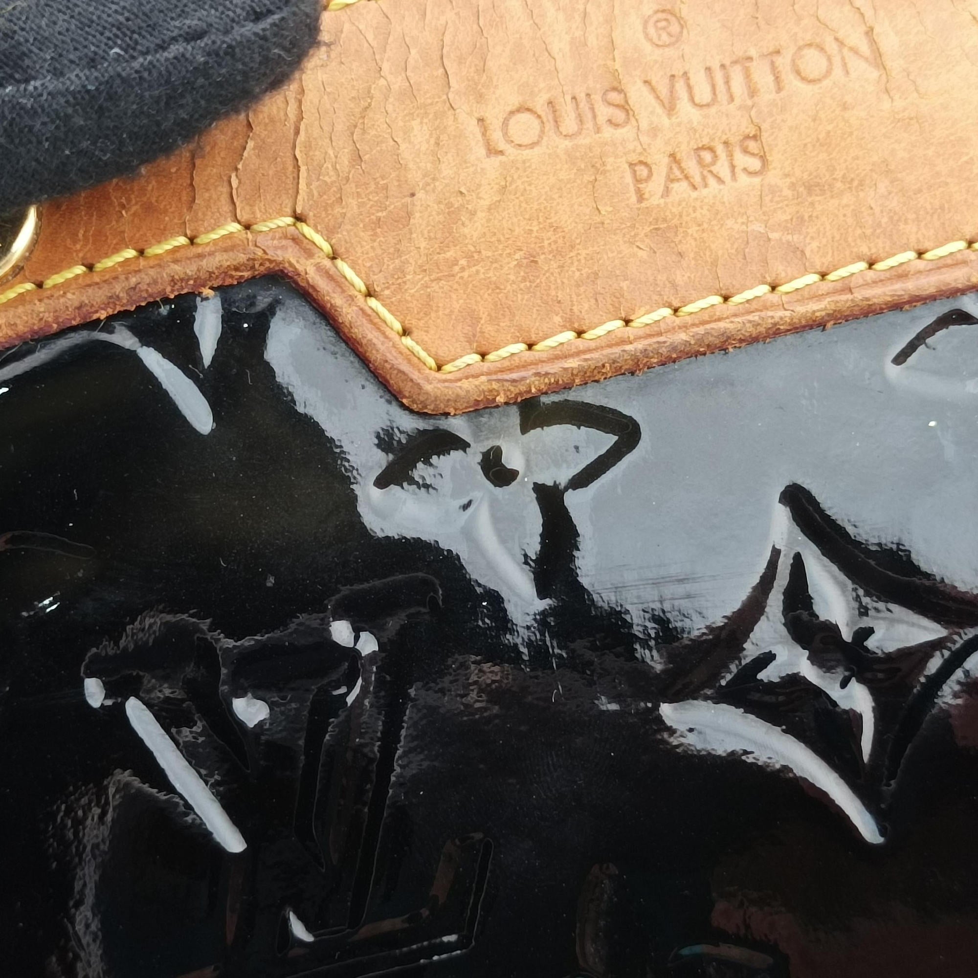 Pre-owned Louis Vuitton Brea MM AMARANTE Vernis M91619 shoulderbag | stylenewstar
