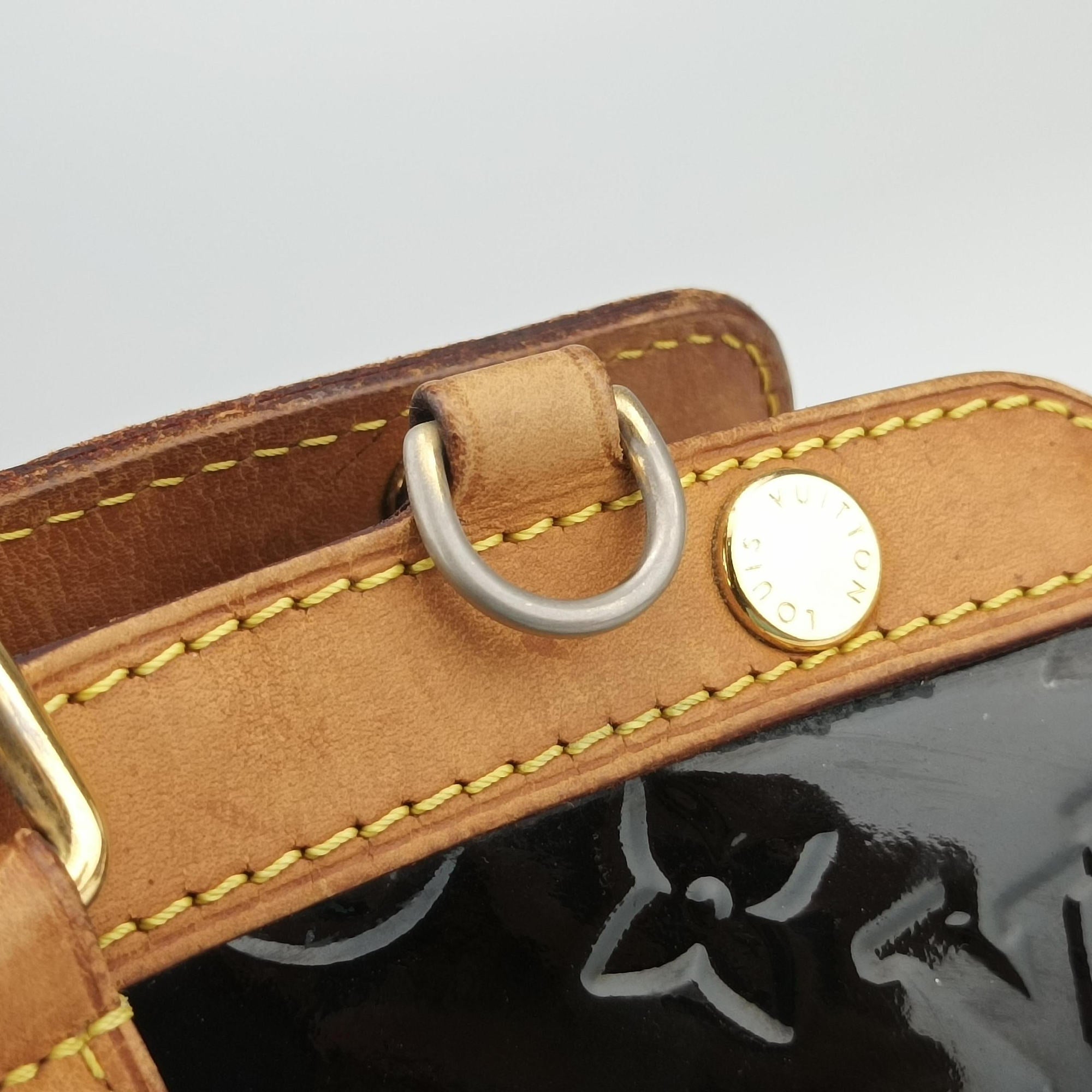 Pre-owned Louis Vuitton Brea MM AMARANTE Vernis M91619 shoulderbag | stylenewstar