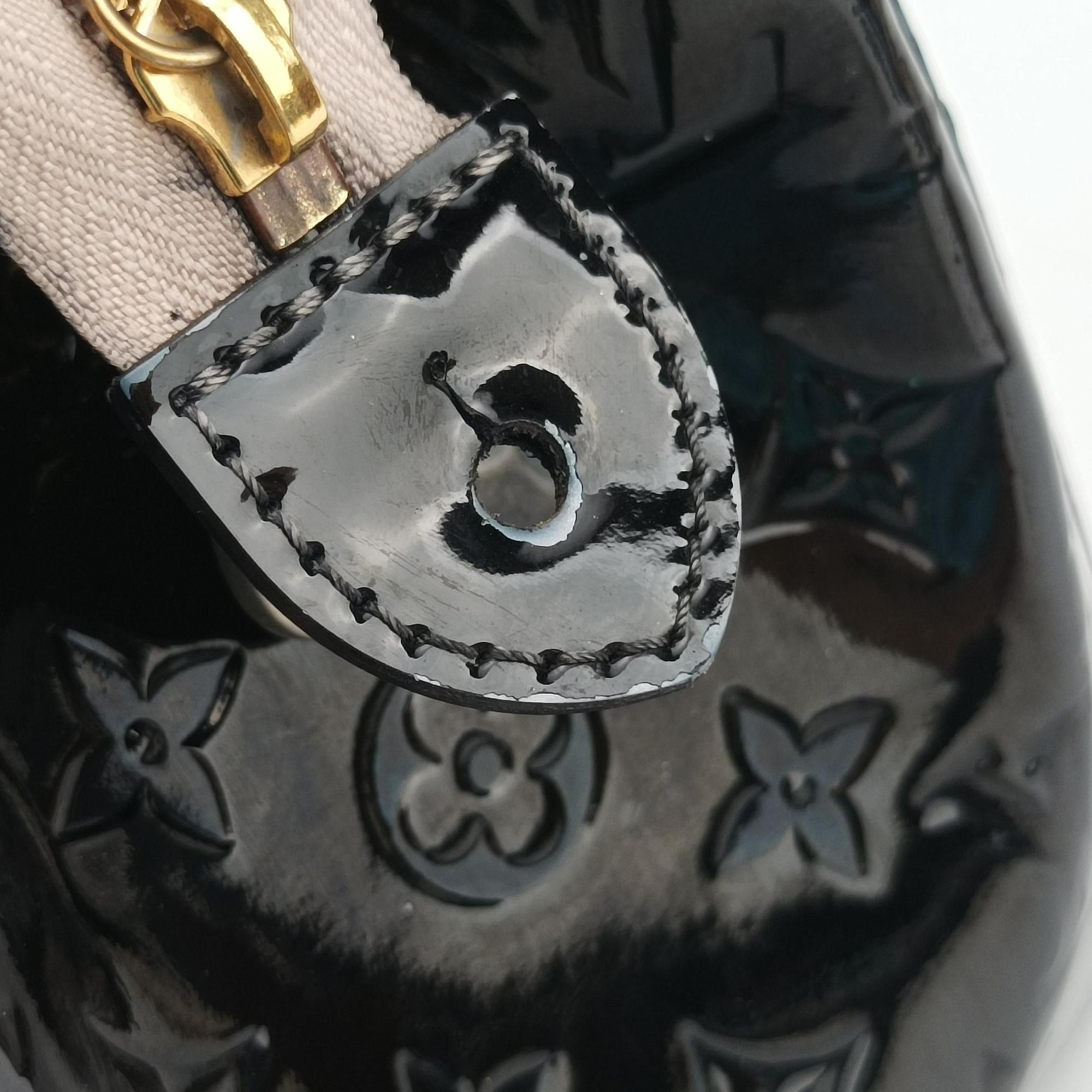 Pre-owned Louis Vuitton Brea MM AMARANTE Vernis M91619 shoulderbag | stylenewstar
