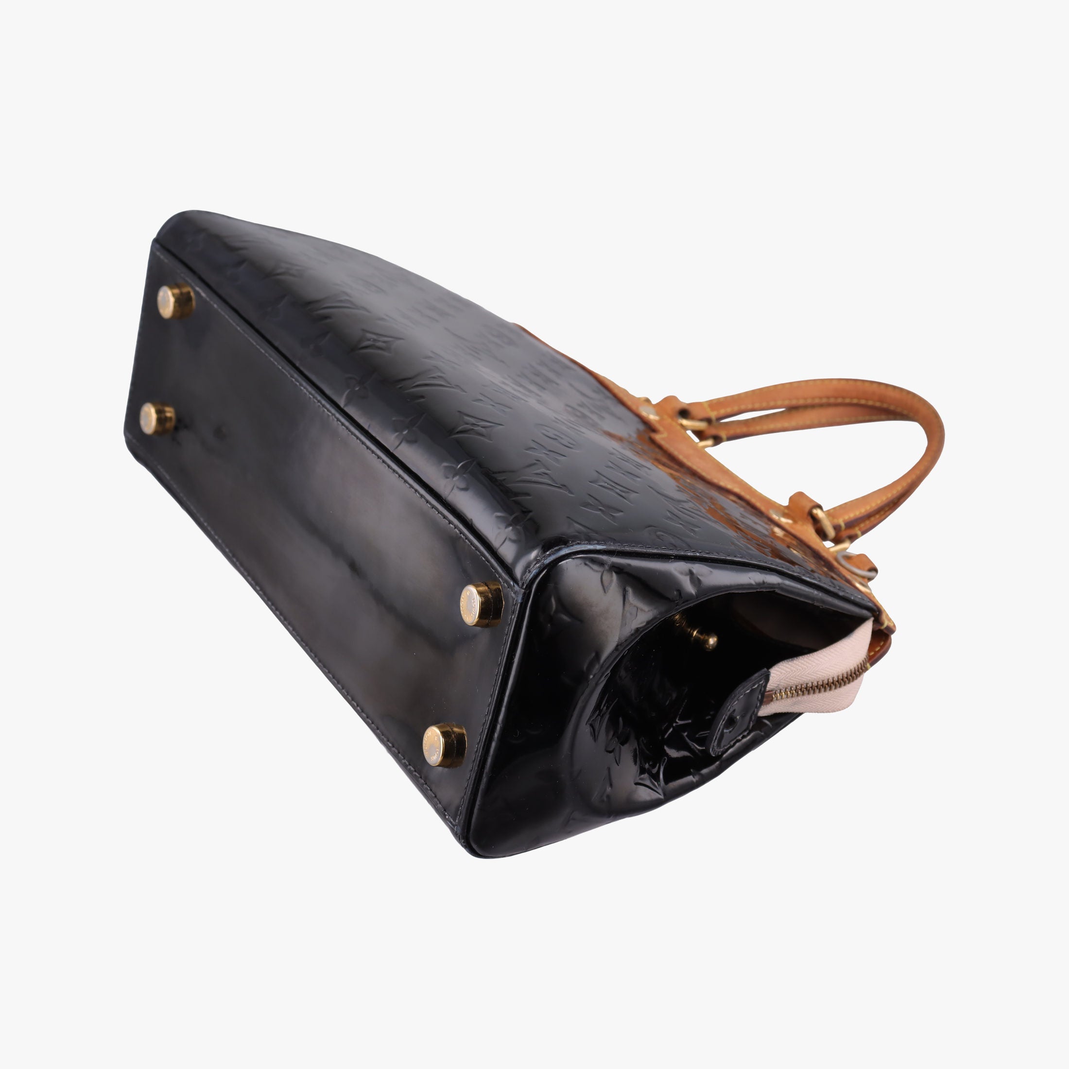 Pre-owned Louis Vuitton Brea MM AMARANTE Vernis M91619 shoulderbag | stylenewstar