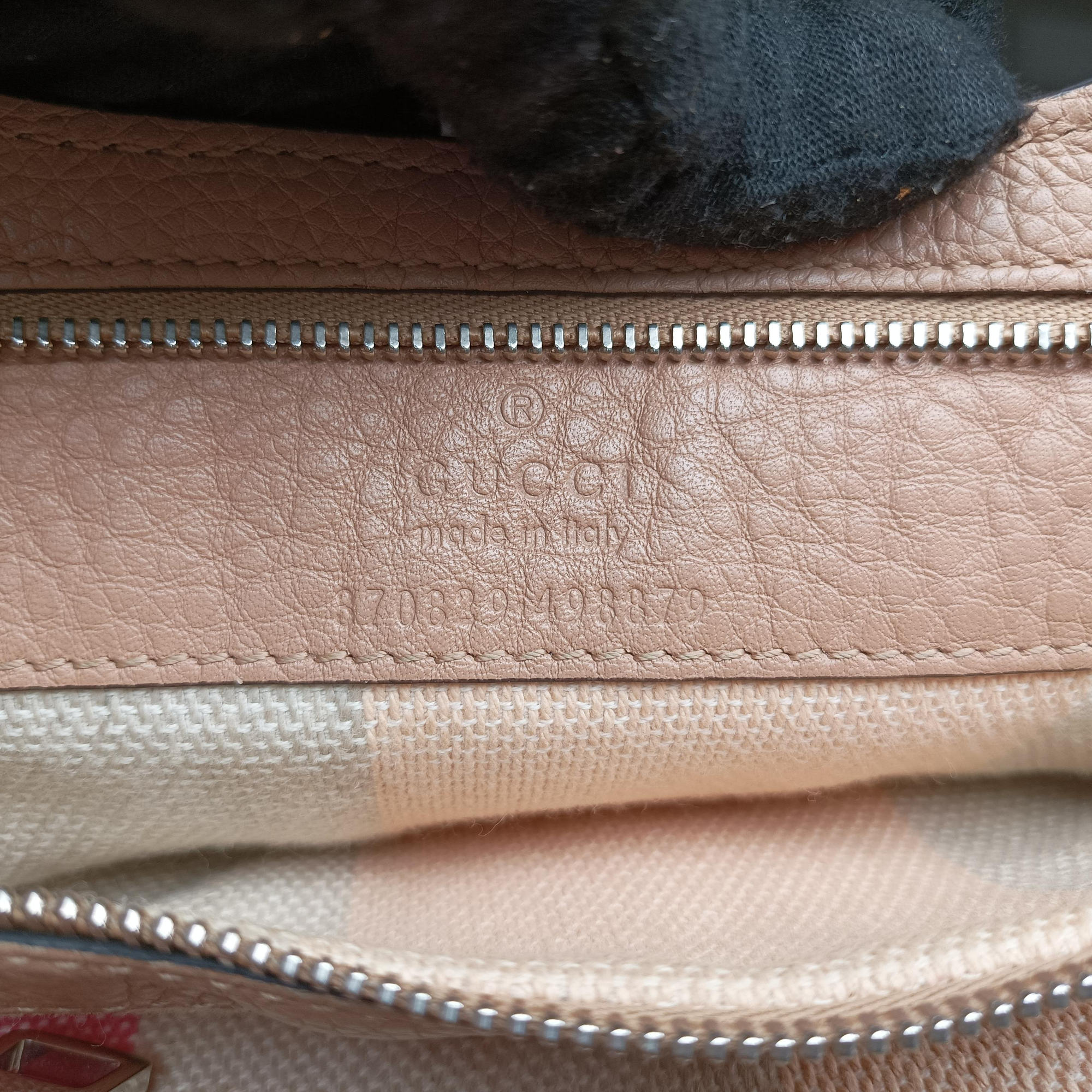 Pre-owned Gucci BAMBOO Beige Leather 370829 shoulderbag | stylenewstar