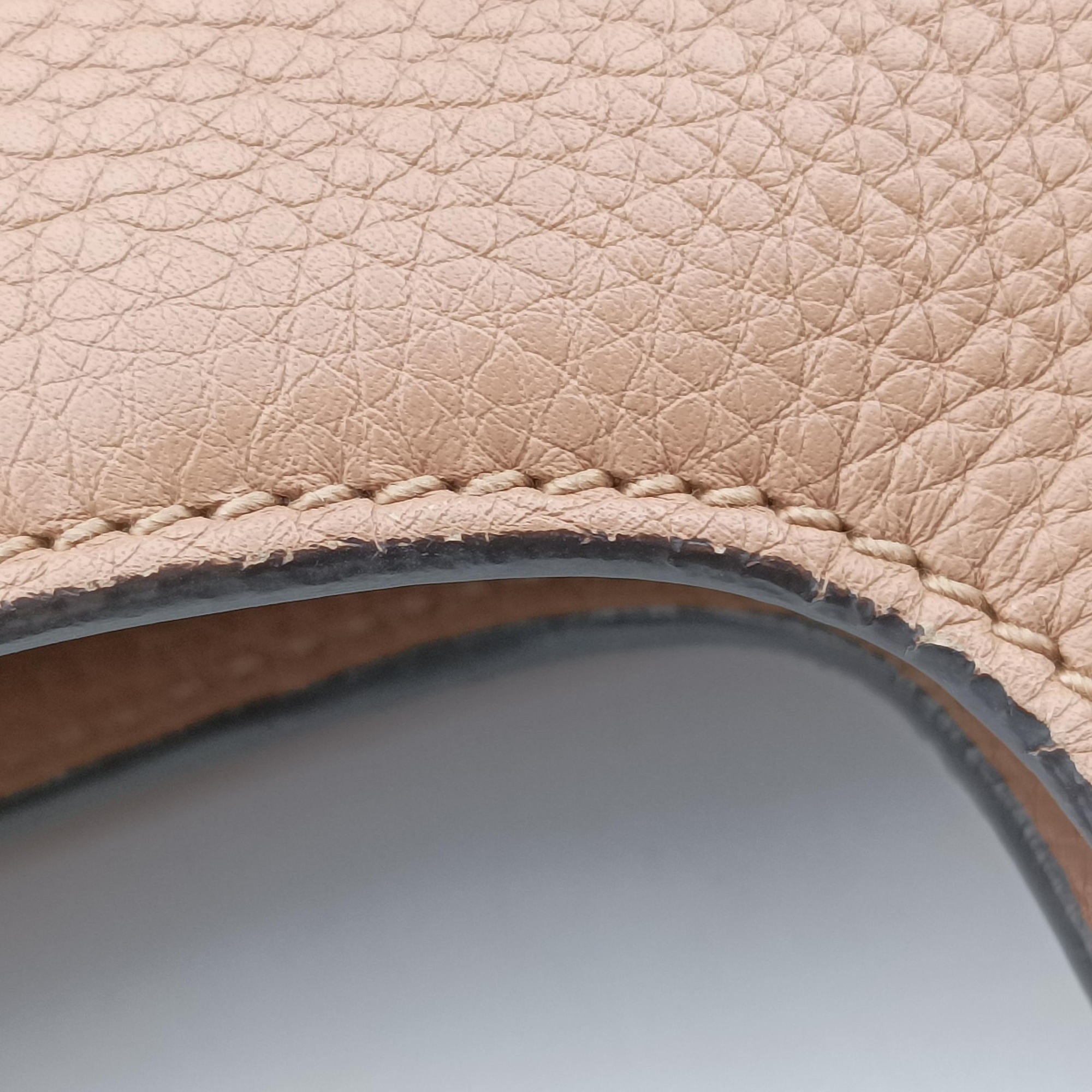 Pre-owned Gucci BAMBOO Beige Leather 370829 shoulderbag | stylenewstar