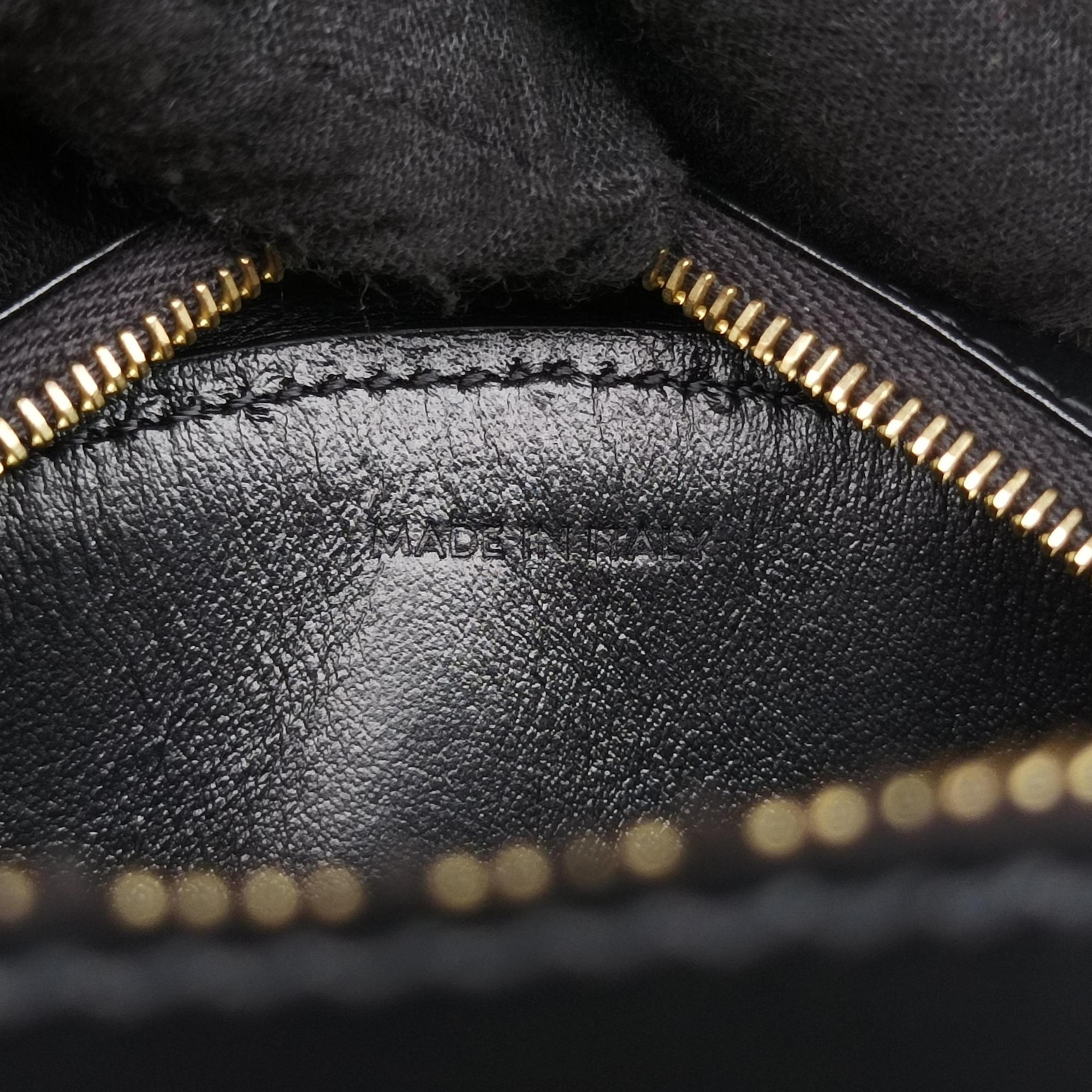 Pre-owned Celine Oval Purse Cuir Triomphe Black Leather x velour  shoulderbag | stylenewstar