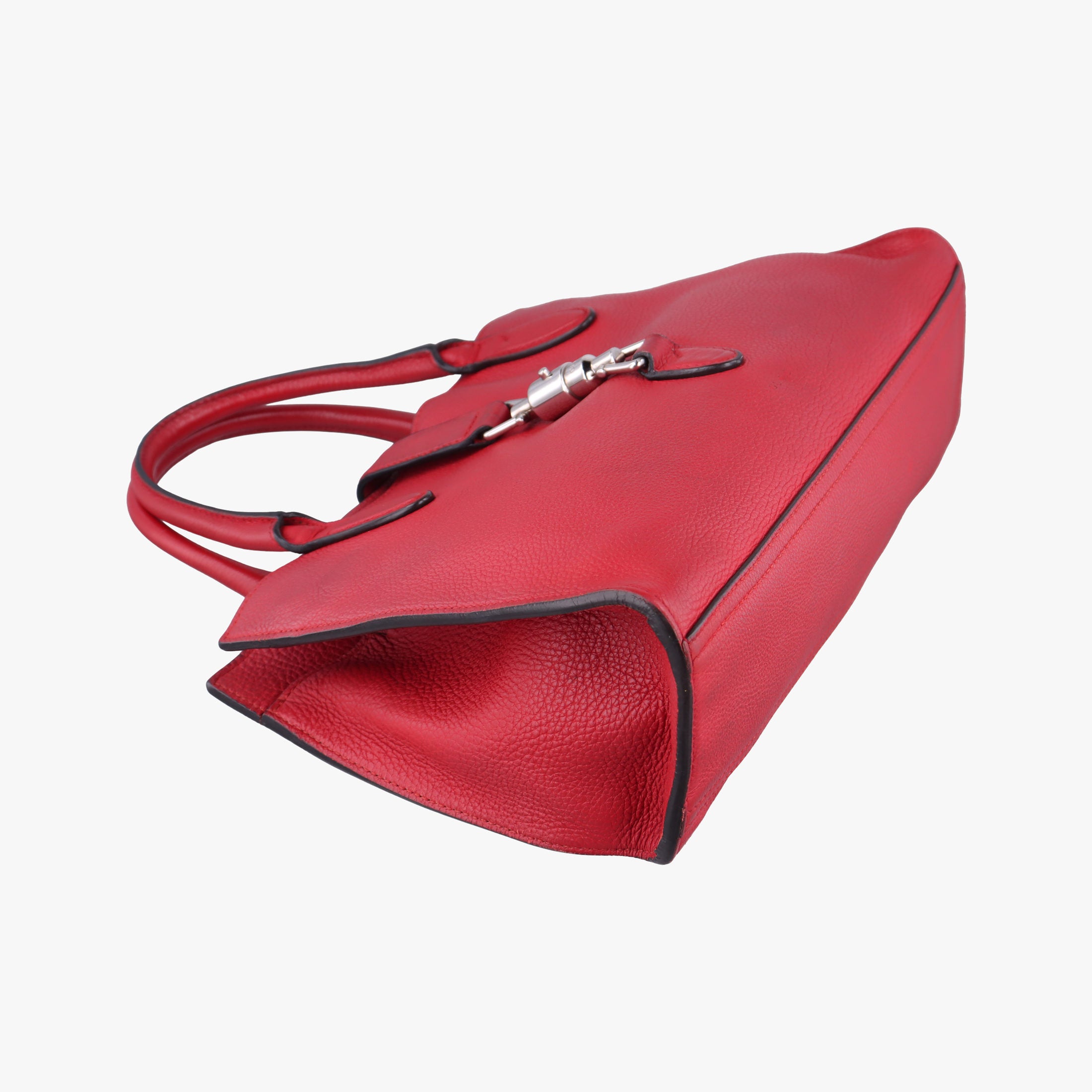Pre-owned Gucci new jackie Red Leather 365460 shoulderbag | stylenewstar