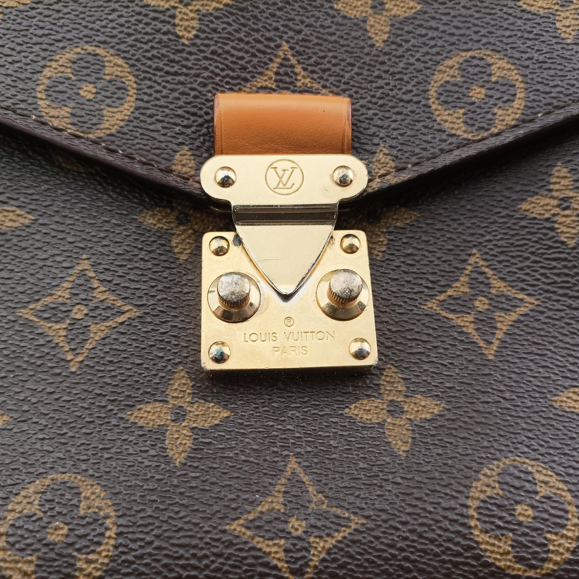 Pre-owned Louis Vuitton Pochette Metis MM Brown Monogram Canvas M44875 shoulderbag | stylenewstar