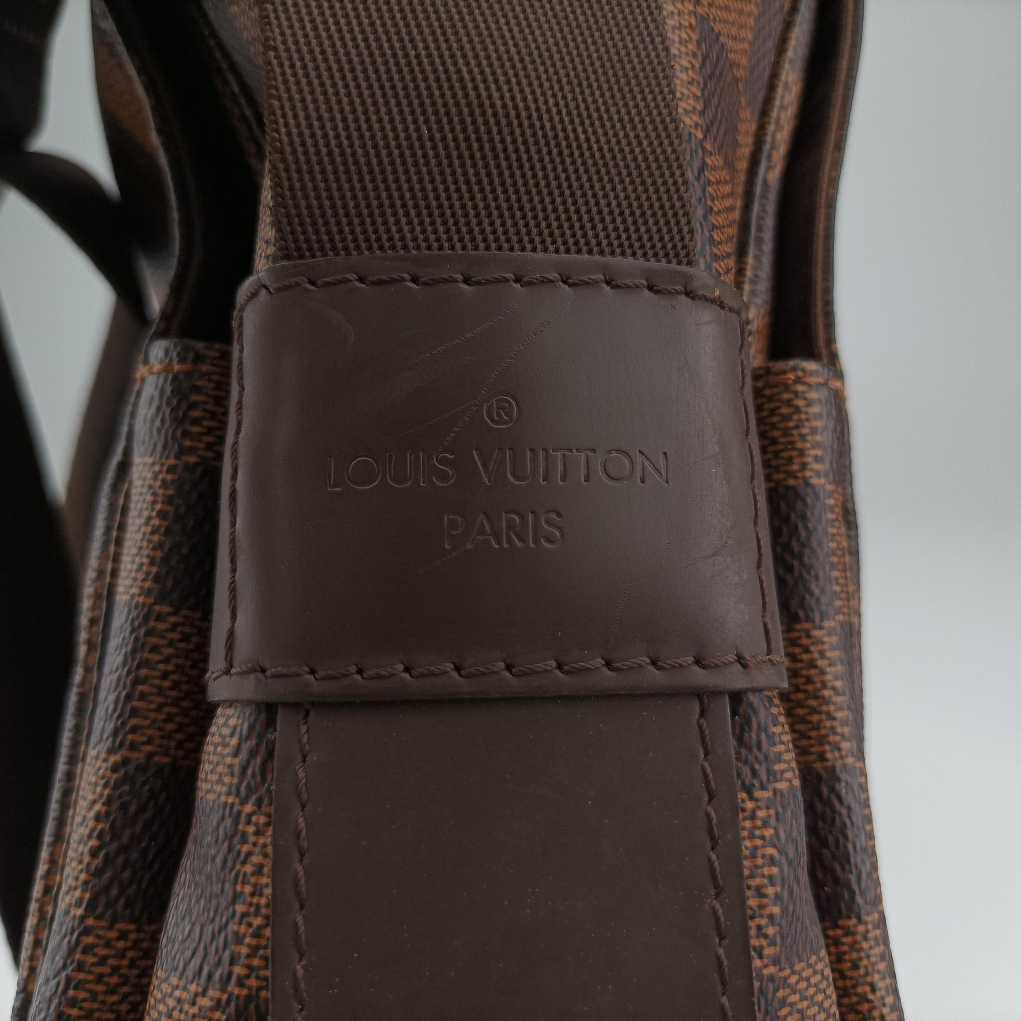 Pre-owned Louis Vuitton NAVIGLIO EBENE Damier Canvas N45255 shoulderbag | stylenewstar