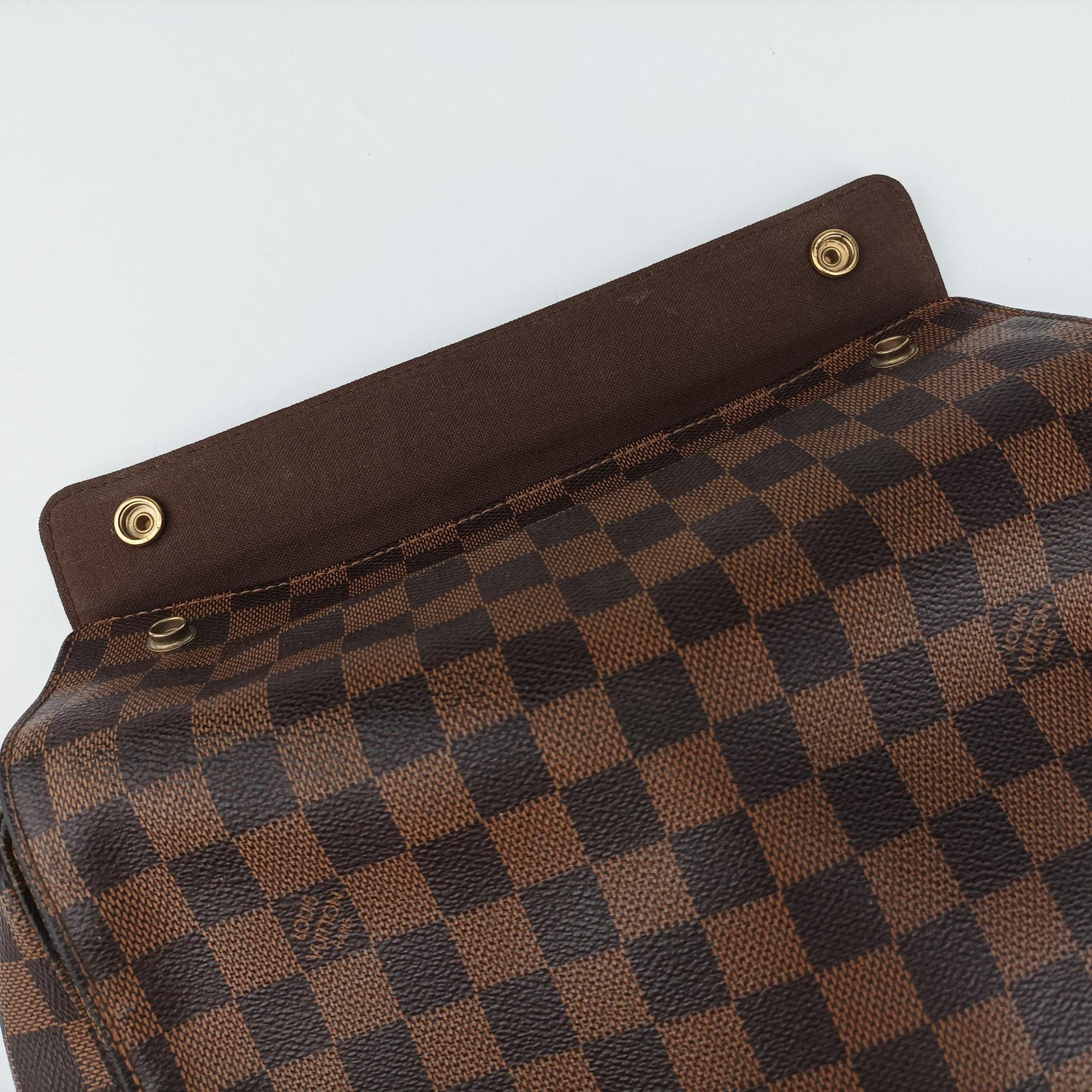 Pre-owned Louis Vuitton NAVIGLIO EBENE Damier Canvas N45255 shoulderbag | stylenewstar