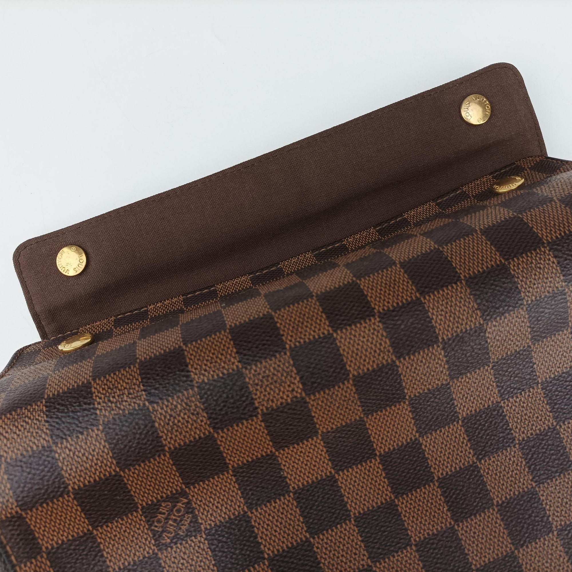 Pre-owned Louis Vuitton NAVIGLIO EBENE Damier Canvas N45255 shoulderbag | stylenewstar