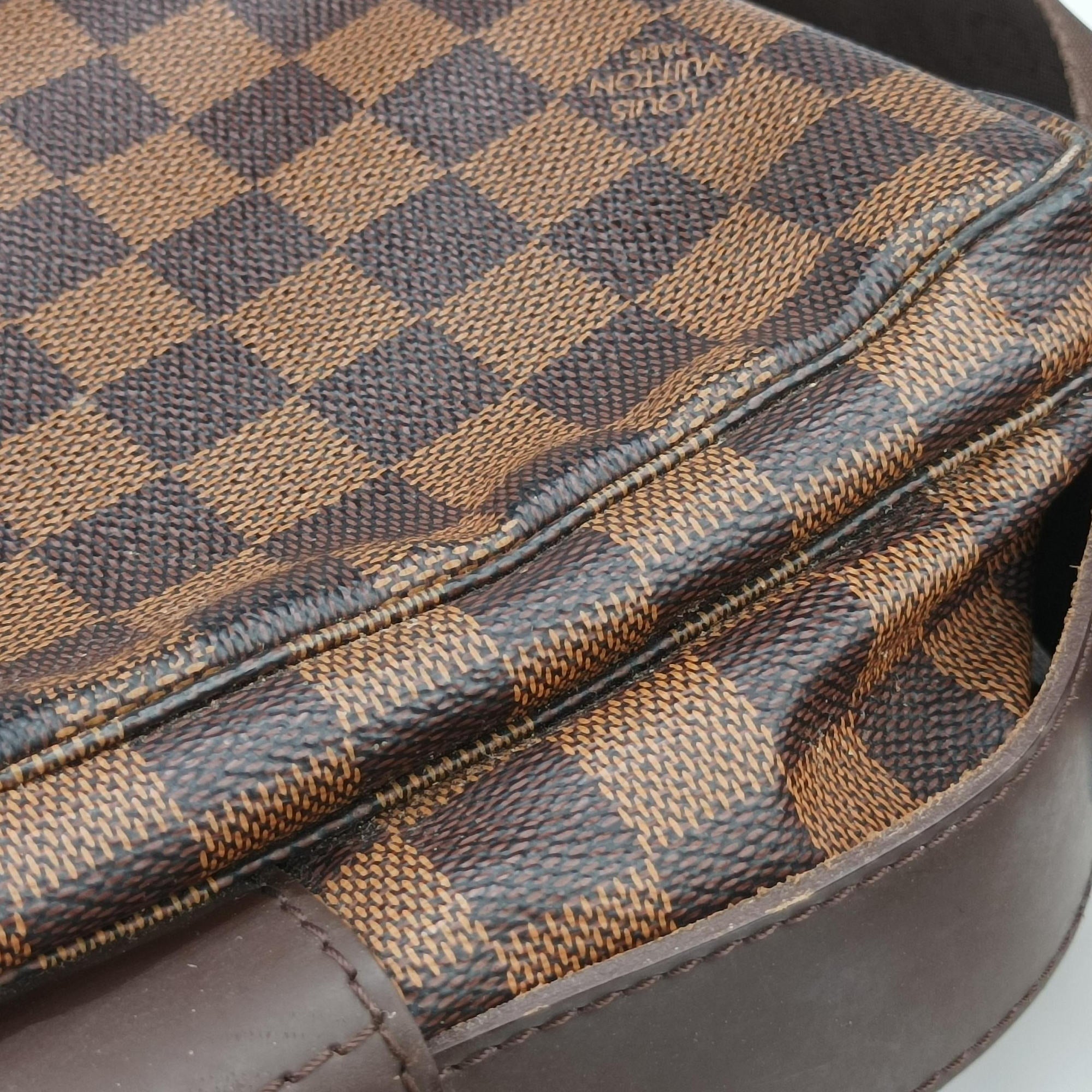 Pre-owned Louis Vuitton NAVIGLIO EBENE Damier Canvas N45255 shoulderbag | stylenewstar