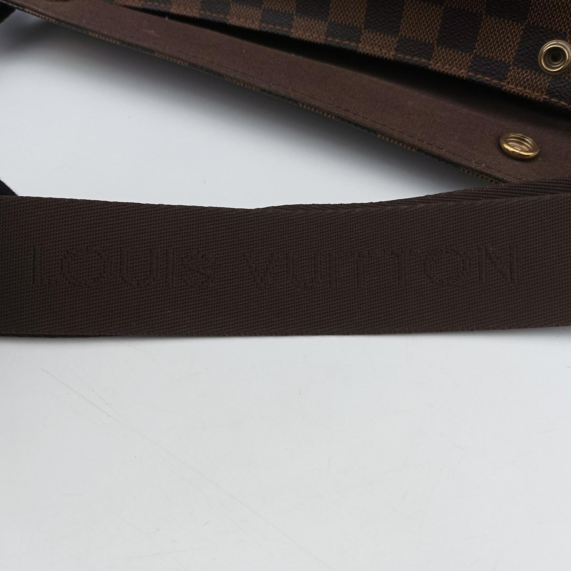 Pre-owned Louis Vuitton NAVIGLIO EBENE Damier Canvas N45255 shoulderbag | stylenewstar