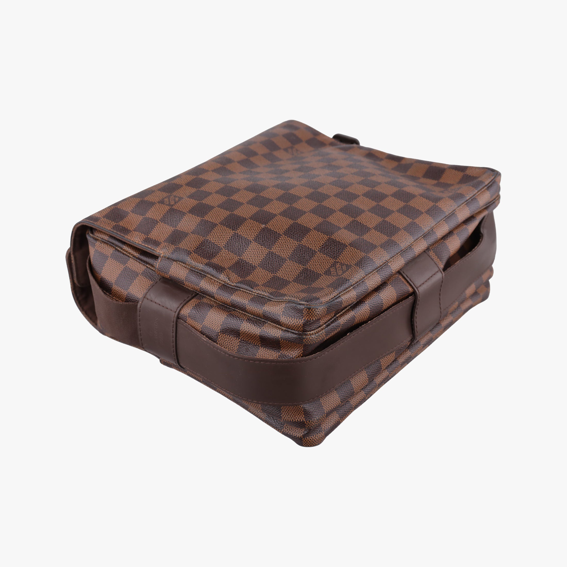 Pre-owned Louis Vuitton NAVIGLIO EBENE Damier Canvas N45255 shoulderbag | stylenewstar