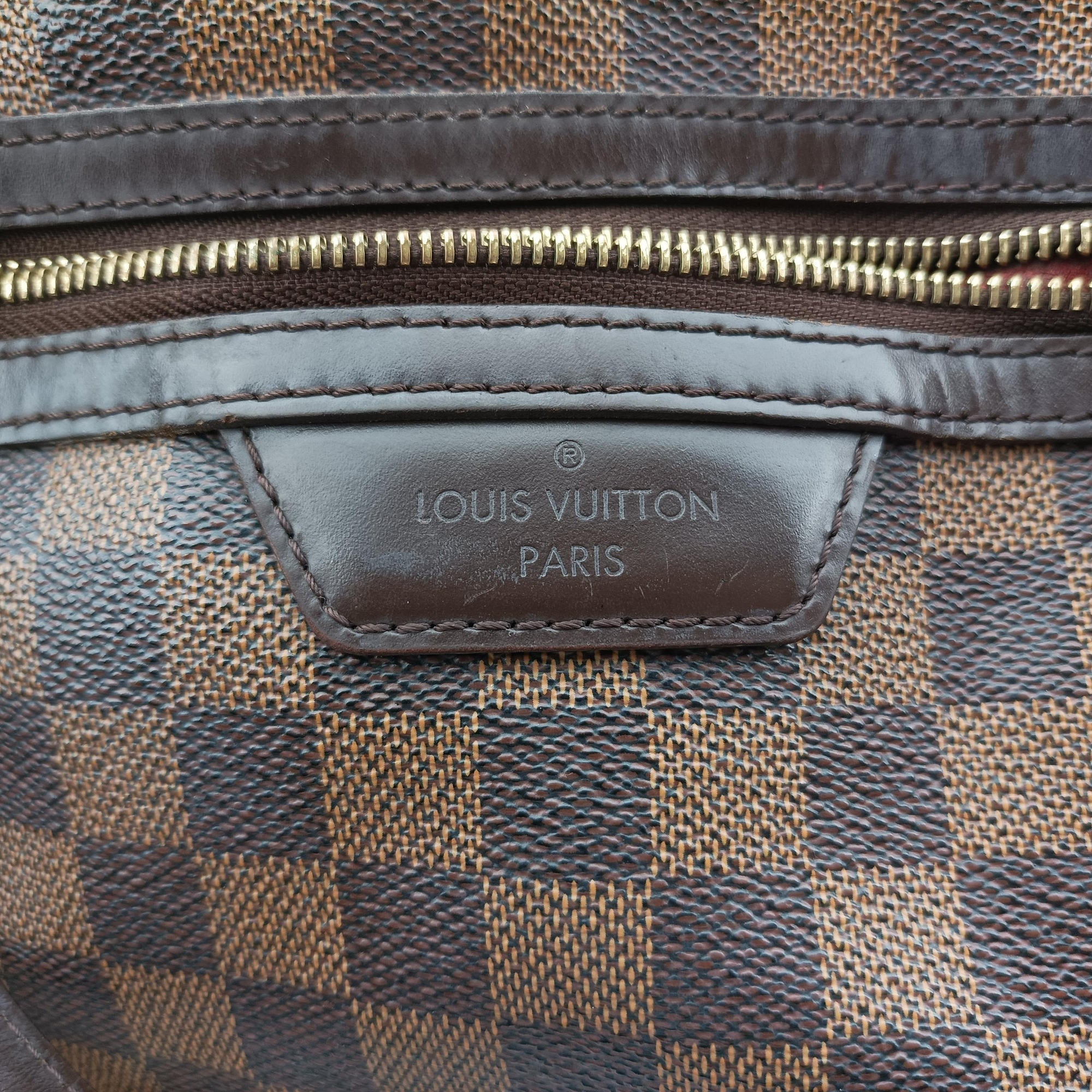 Pre-owned Louis Vuitton EVORA MM EBENE Damier Canvas N41131 shoulderbag | stylenewstar
