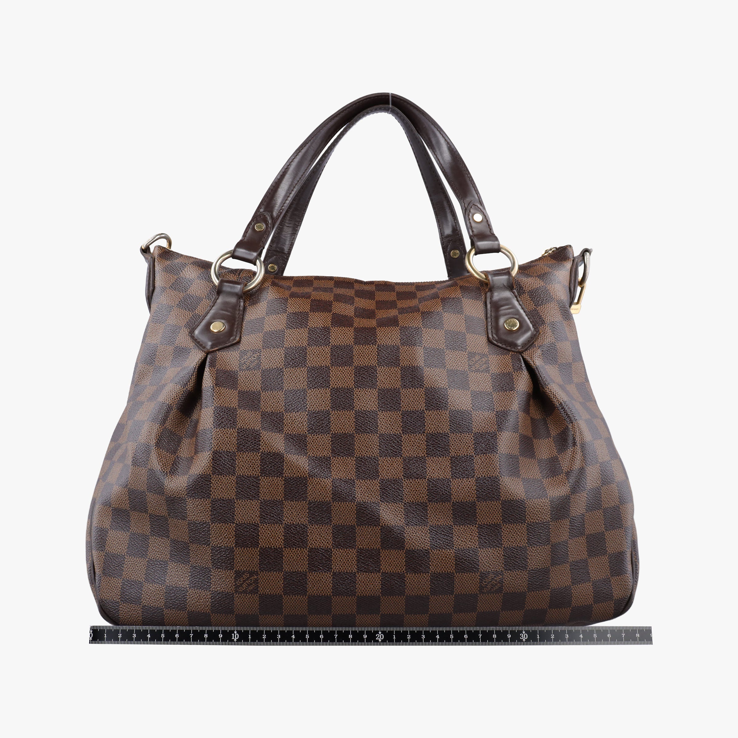 Pre-owned Louis Vuitton EVORA MM EBENE Damier Canvas N41131 shoulderbag | stylenewstar